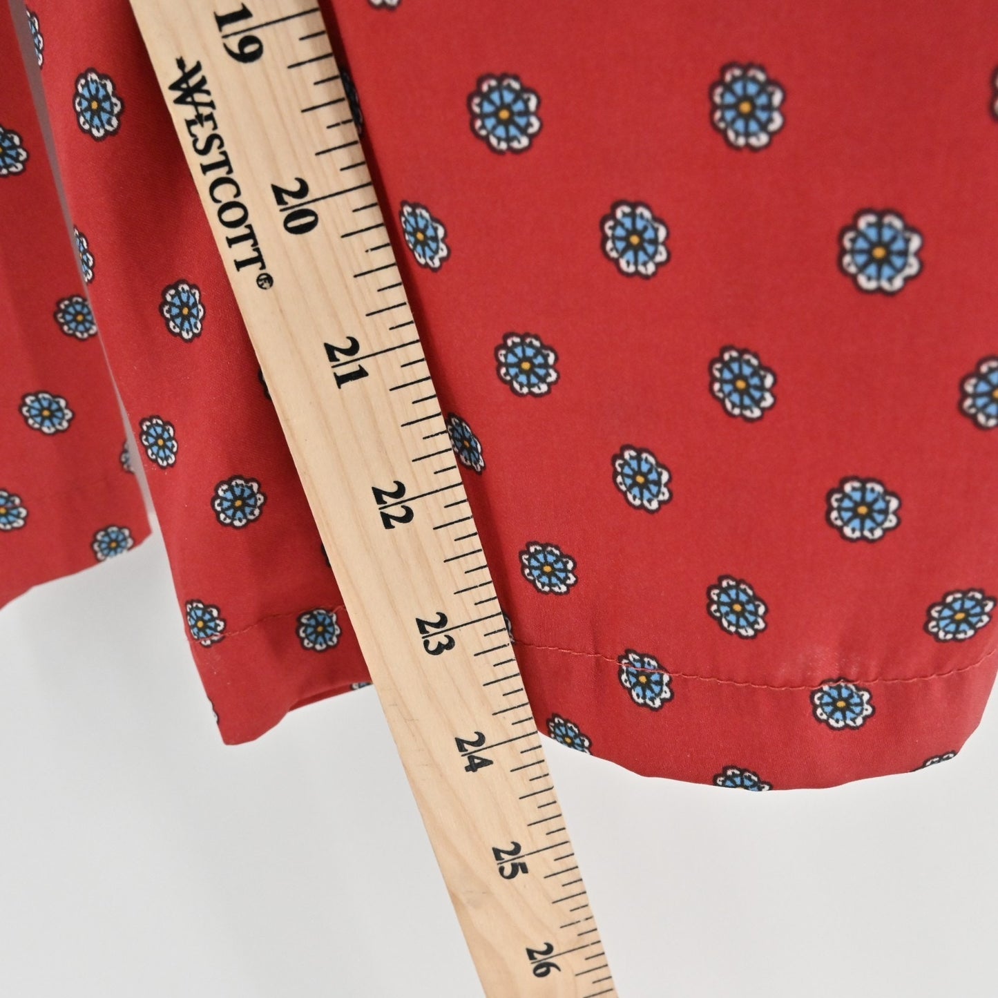 URBAN OUTFITTERS Womens Red Floral Jumpsuit Size XS Romper Belt Boho Chic Retro