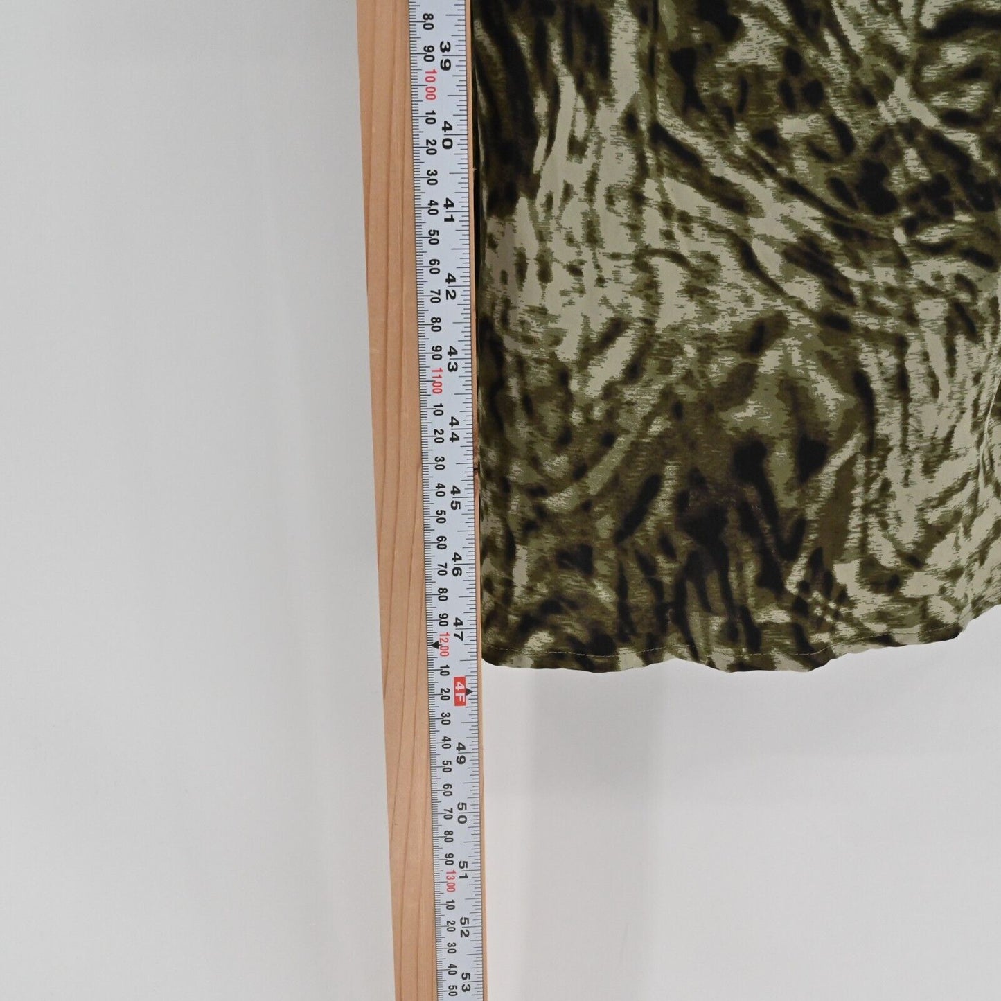 GOOD AMERICAN Dress Womens Size M Jungle Print Cowl Neck Viscose Stretch Midi