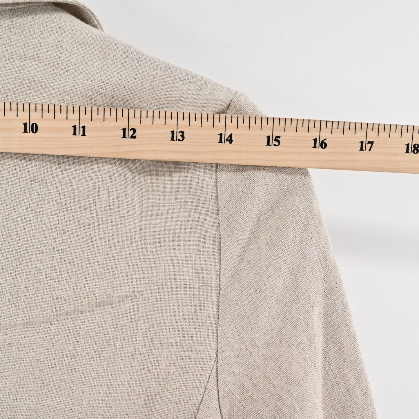 MICHAEL KORS Womens Ruched Linen Blazer Sz 0 Beige 3/4 Sleeve Office Career NEW