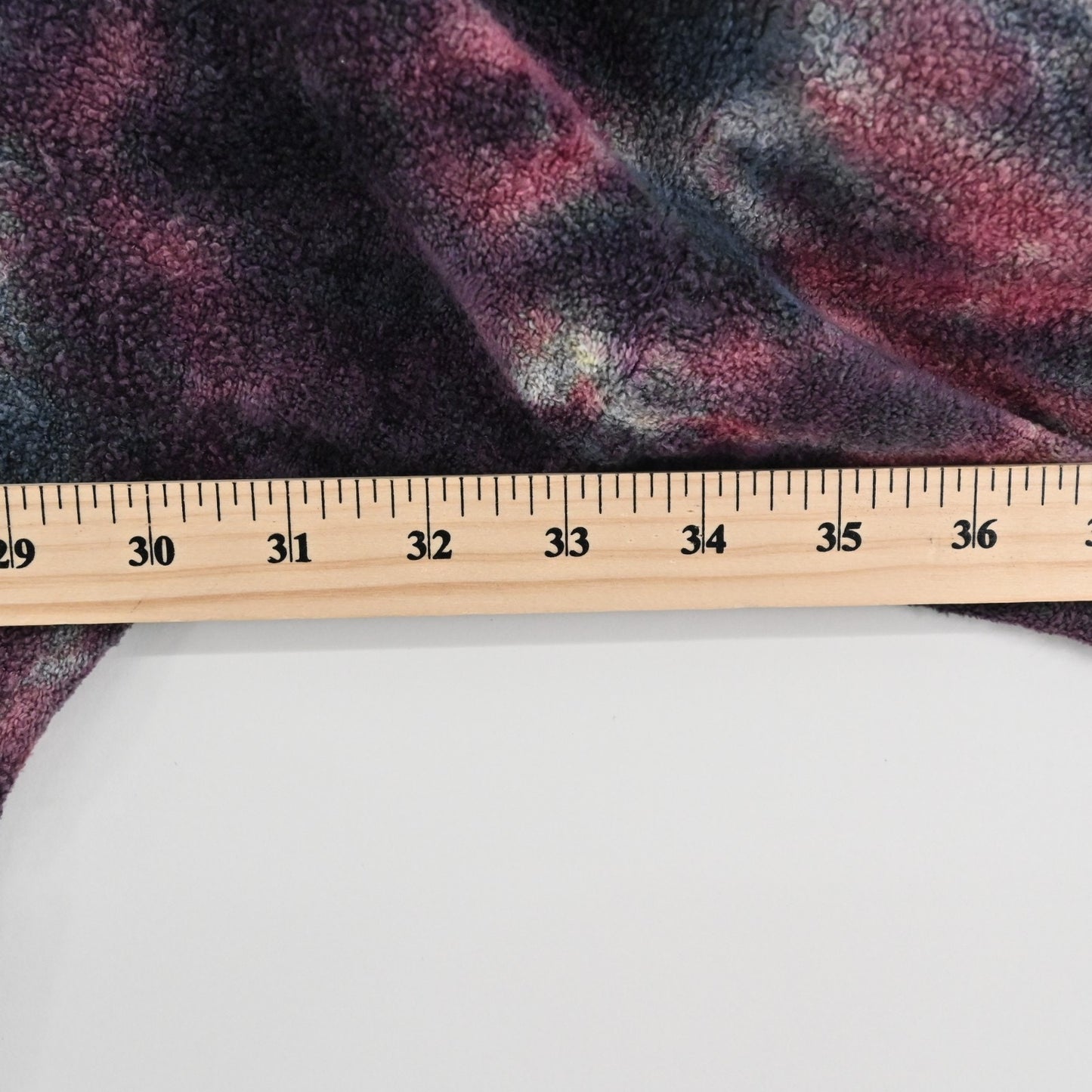 Vtg Y2k Hard Tail Womens Tie Dye Top Size M French Terry Long Sleeve VNeck Logo