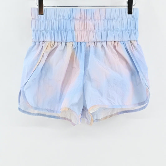 Free People Movement The Way Home Tie Dye Shorts Size L Running Athletic Gym