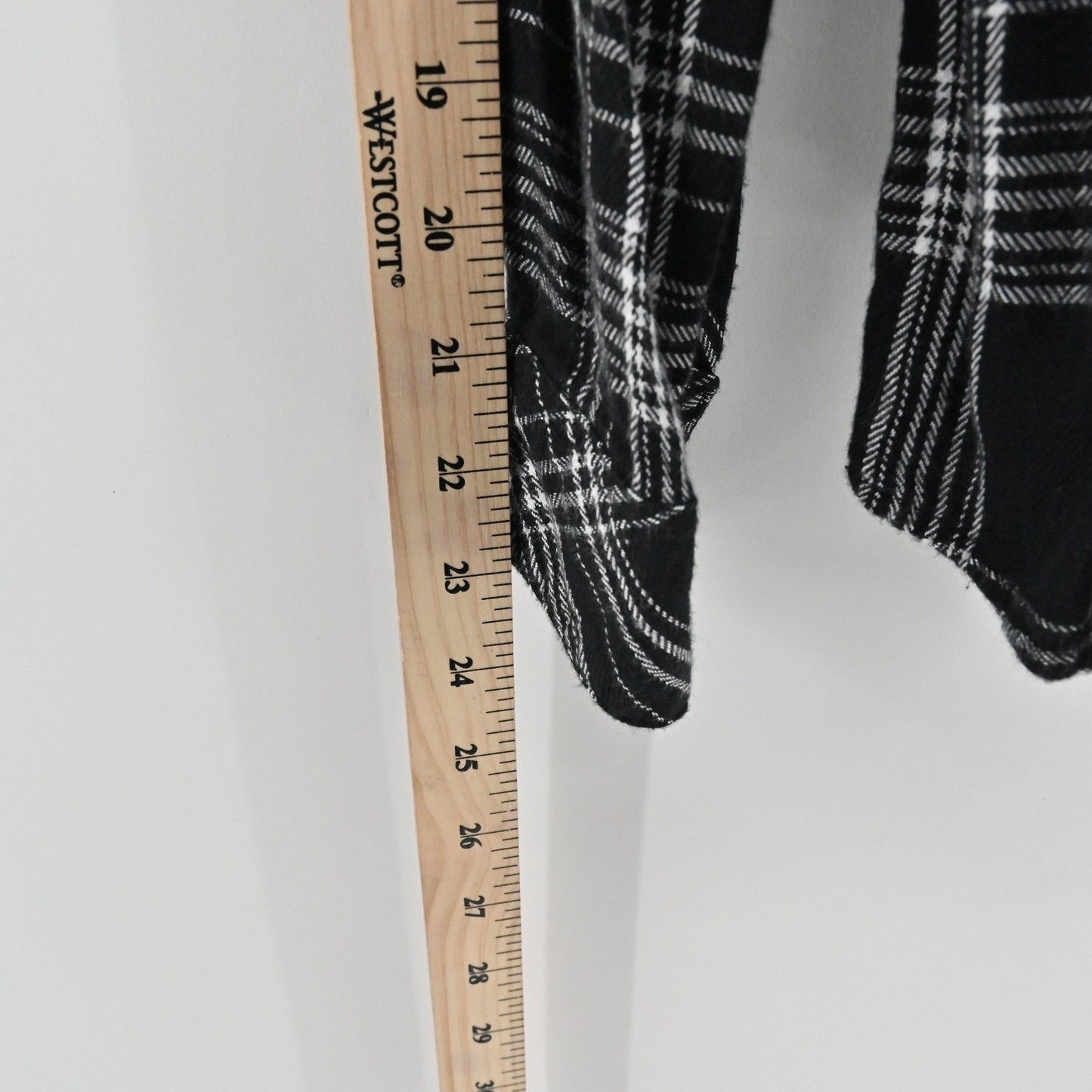 Rails Womens Hunter Plaid Top Size S Grunge Western Black White Button Shirt