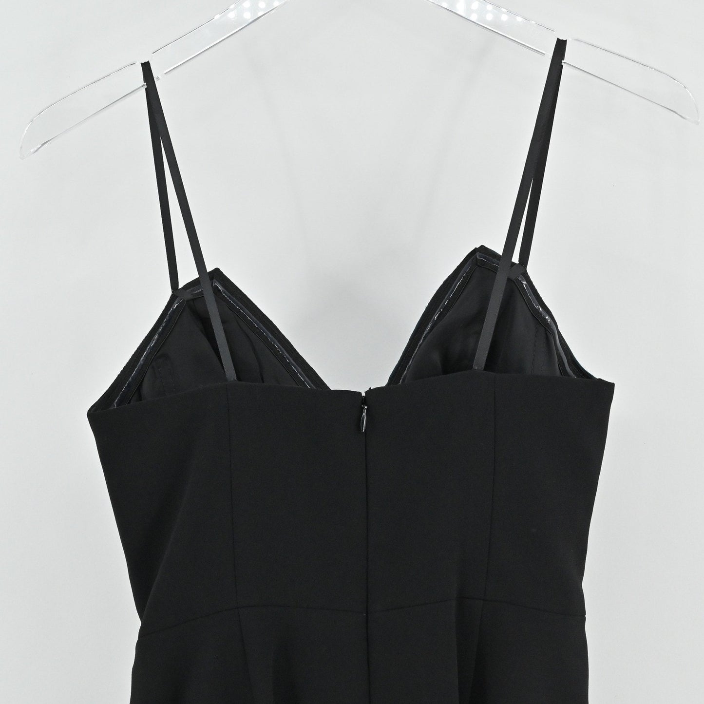 JILL STUART Two Tone Side Wrap Mini Dress Size 0 Black Green Cocktail Party Luxe