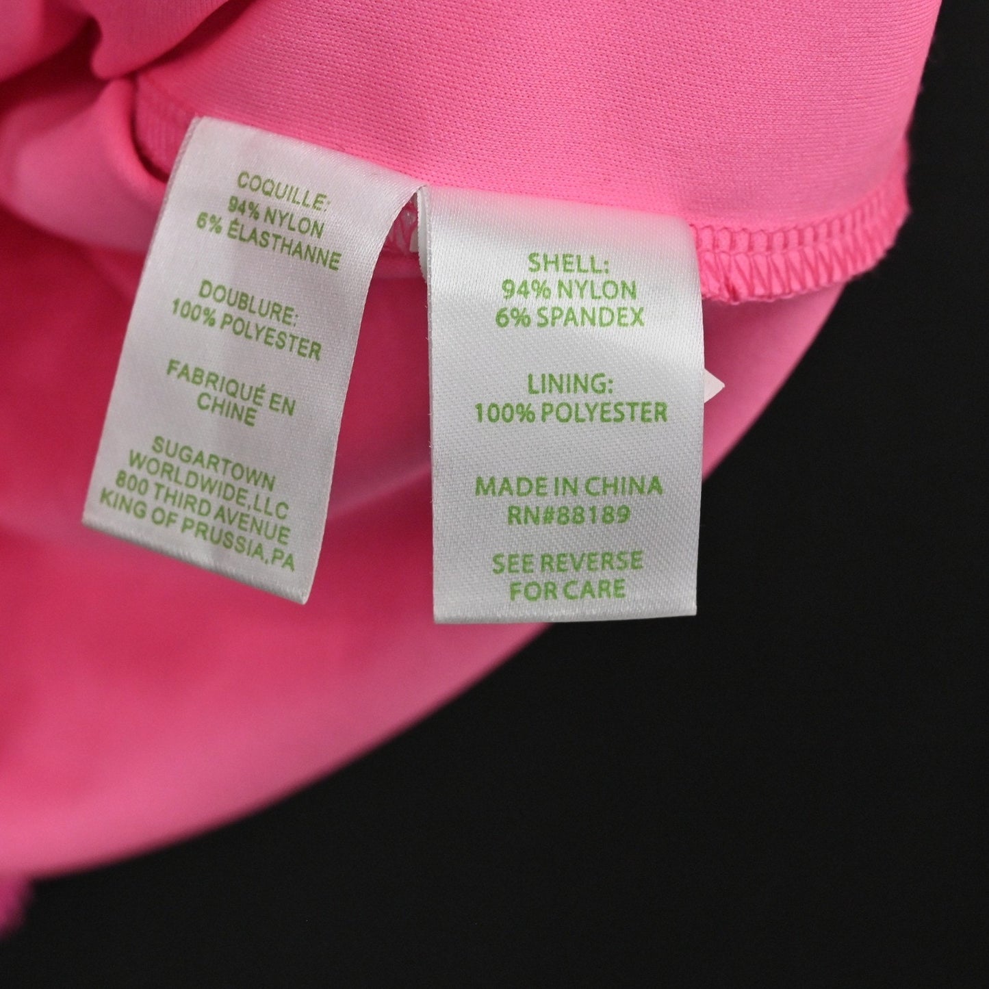 Lilly Pulitzer Jade Off The Shoulder Mini Dress Size XS Pink Lace Preppy Boho