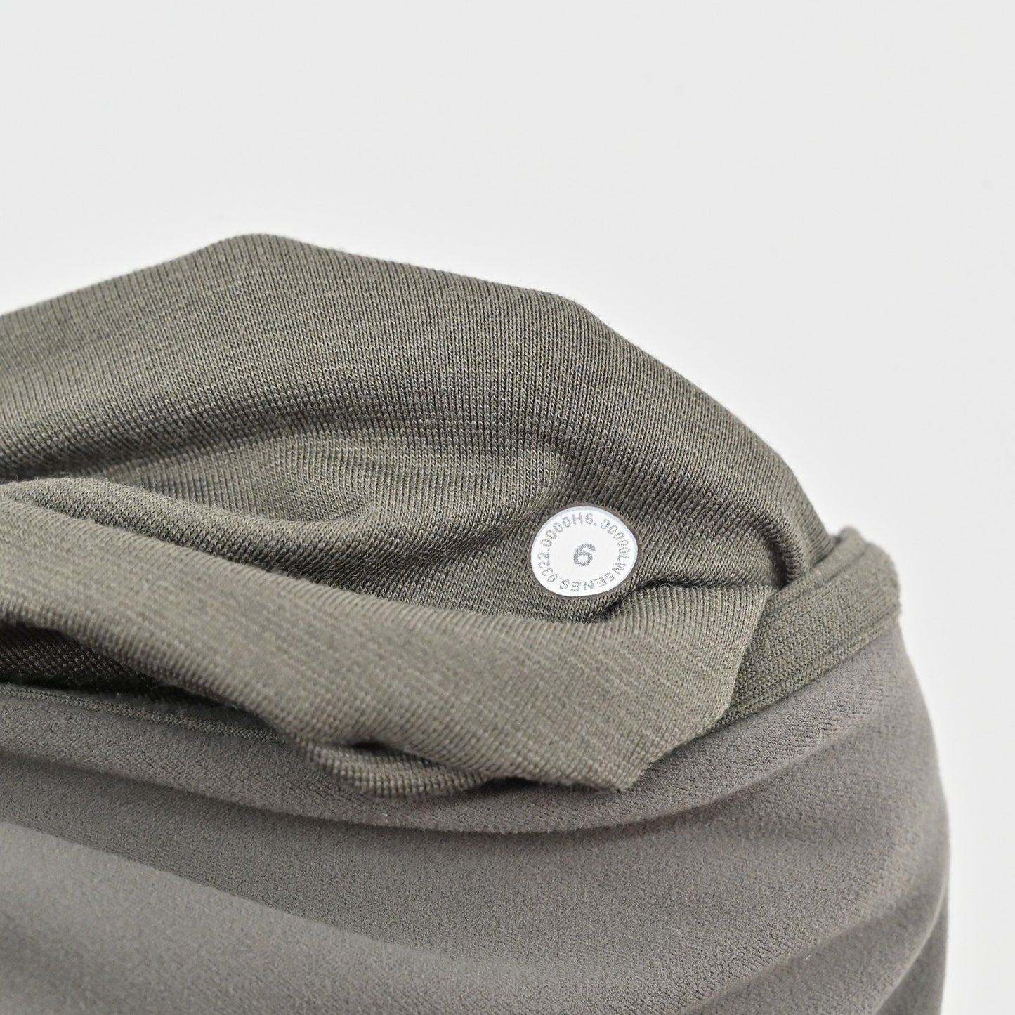 Lululemon Womens Align Rib Waist Jogger 6 Green Tapered Pants Lounge Activewear