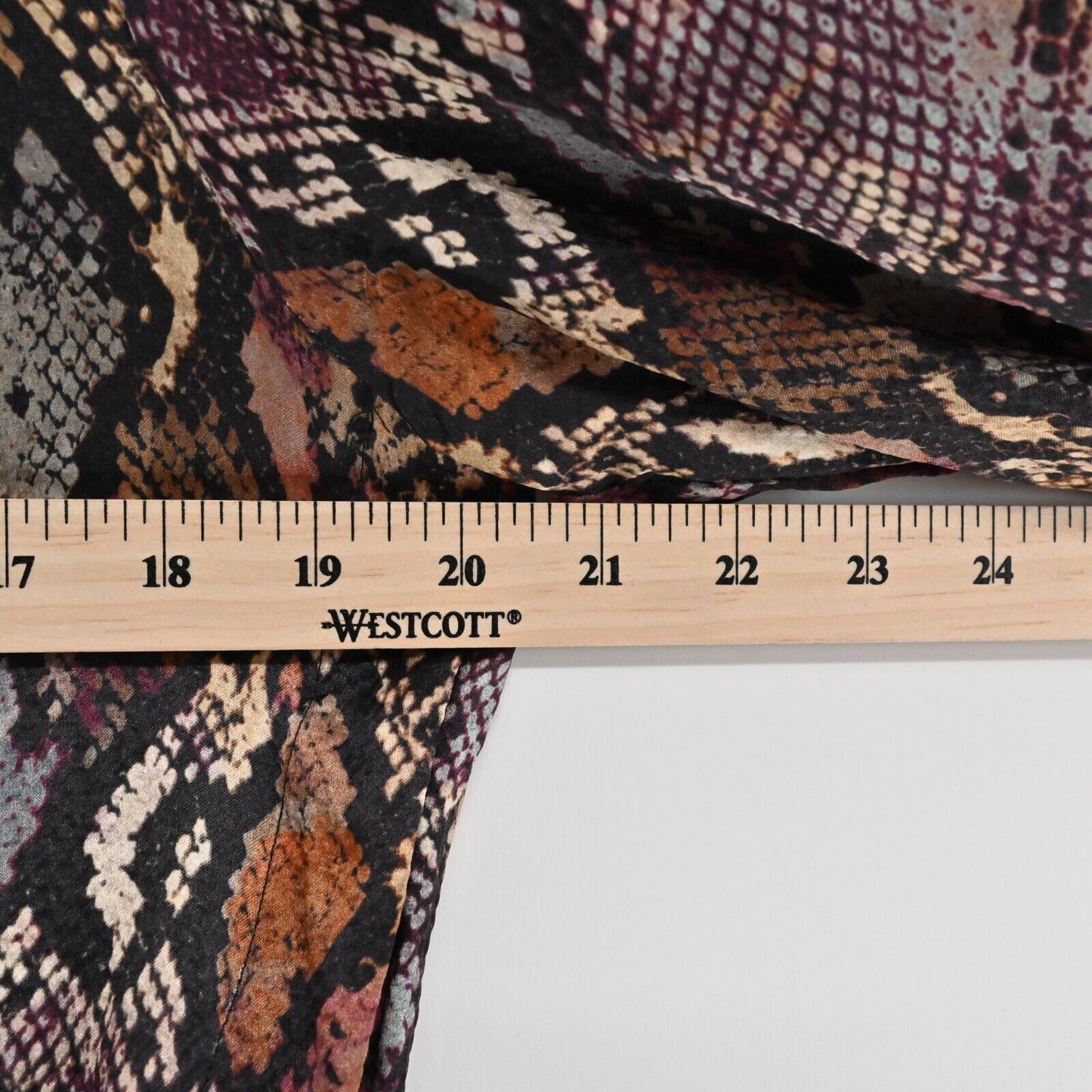 REBECCA TAYLOR Dress Womens Size 6 Silk Met Python Snake Print Purple Mob Wife