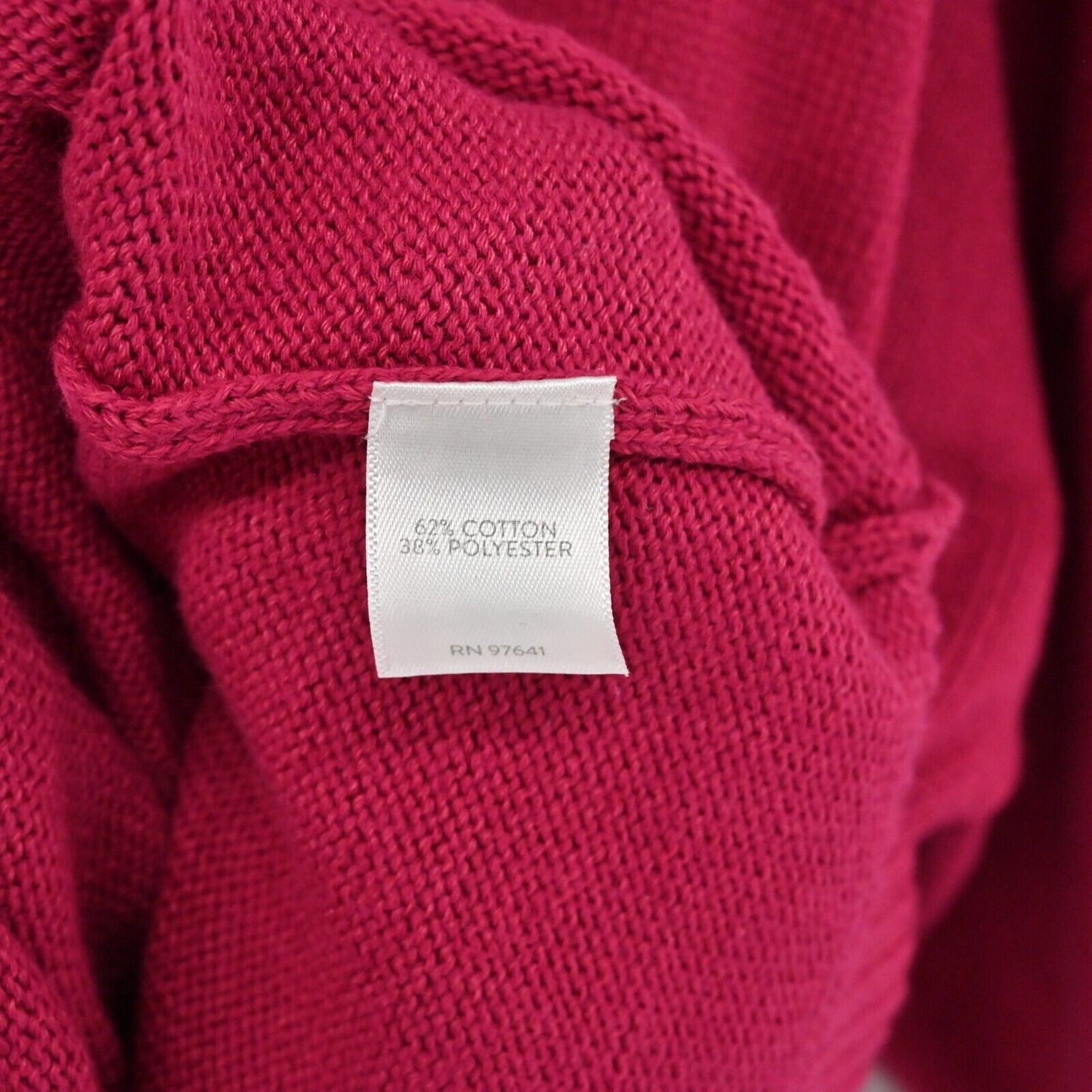J JILL Sweater Womens Size XL Relaxed Easygoing Knit Orchid Flower Pink Pullover