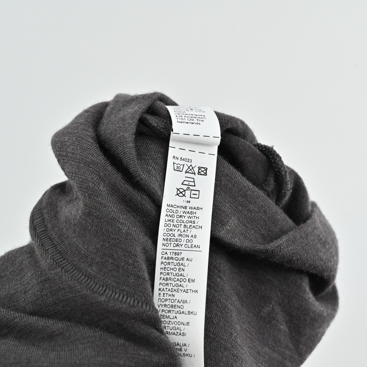Athleta Foresthill Ascent Turtleneck Top Womens XS Brown Wool Blend Long Sleeve