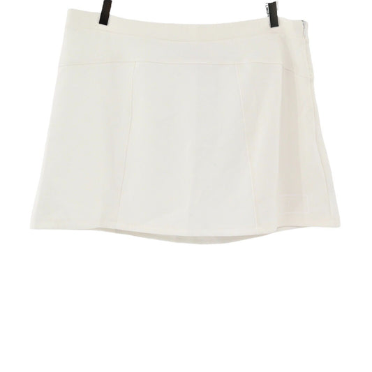 HUNTER Skort Womens Size XL Target Classic Mini Athletic Skirt White Skirt Logo