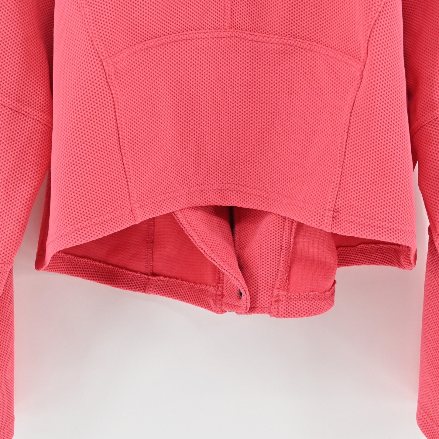 TORRID Womens Moto Jacket Size 3 Textured Pink Asymmetric Full Zip Casual Chic