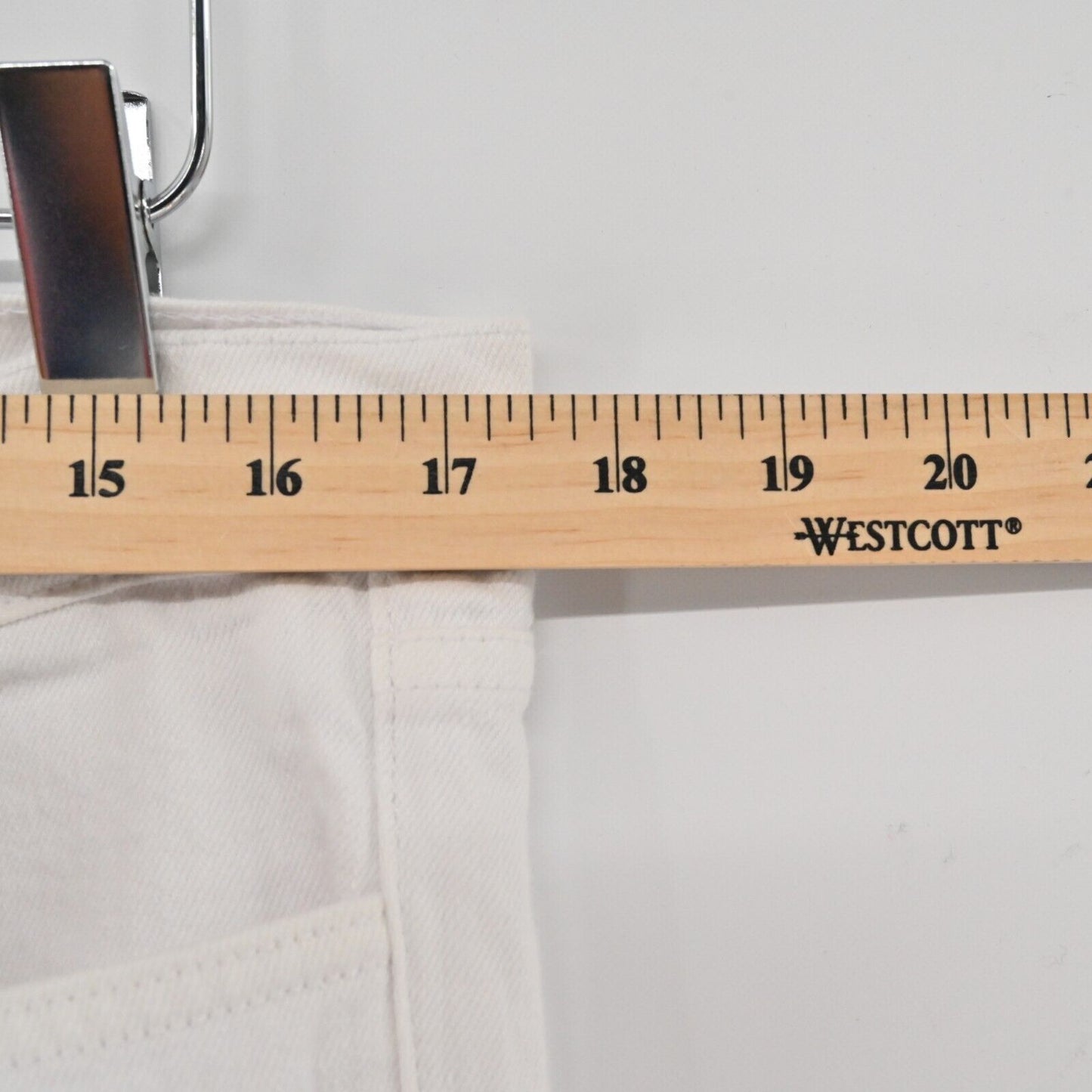 J BRAND Jeans Womens Size 32 White Denim Bootcut Mid Rise Classic Casual Coastal