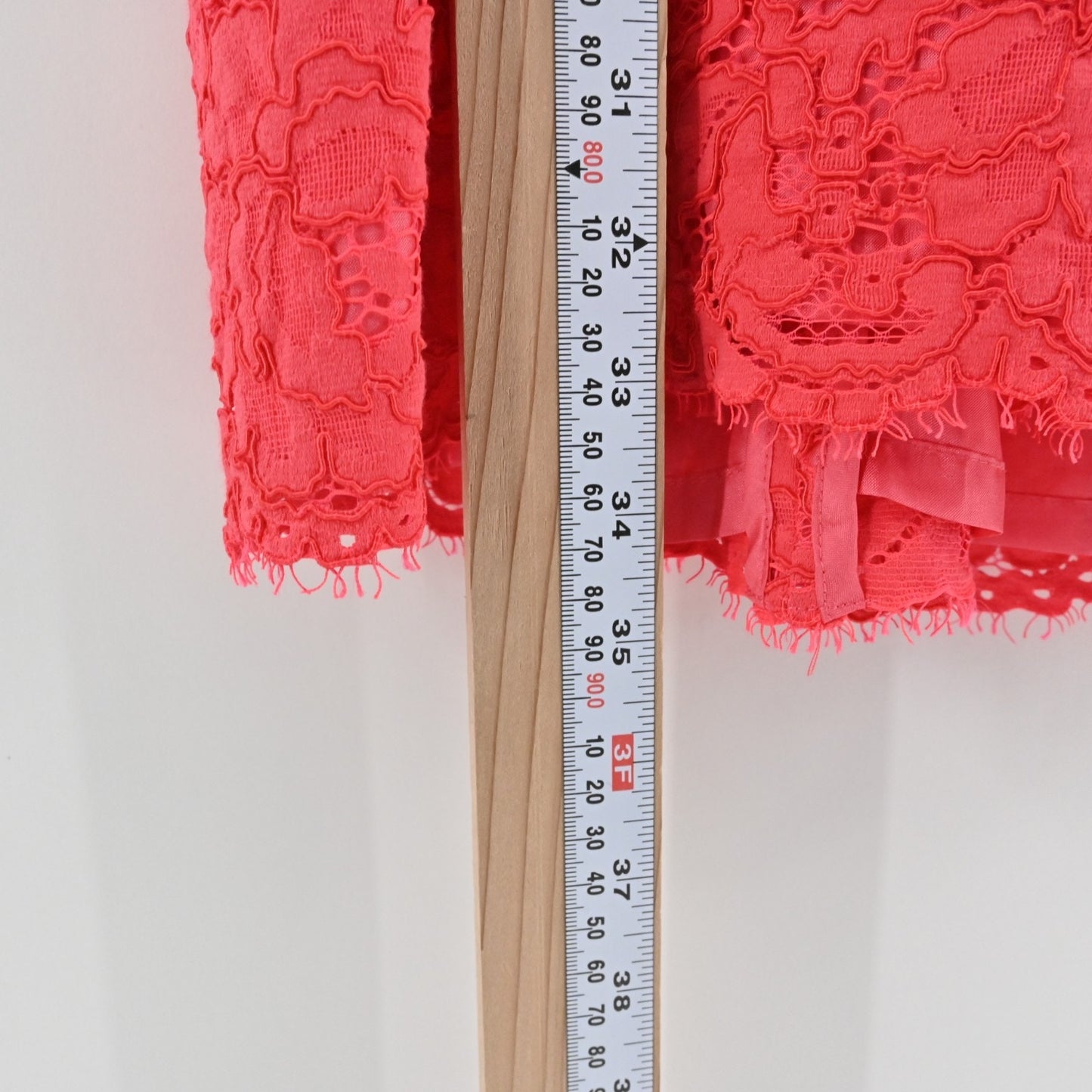 Kate Spade High Low Lace Dress Size 00 Take A Walk On The Wild Side Geranium