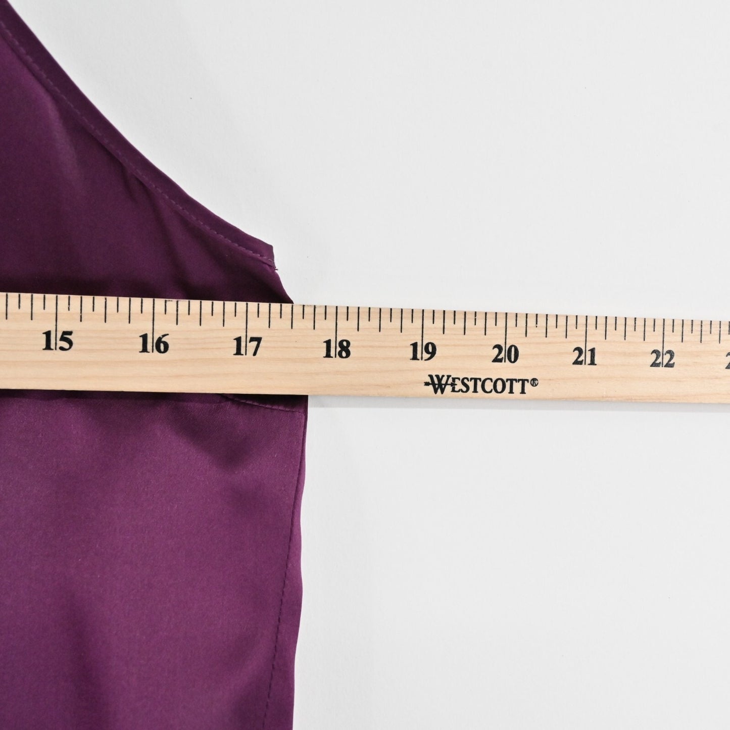 CINQ A SEPT Womens Silk Top Size XS Satin Purple Mock Neck Sleeveless Blouse