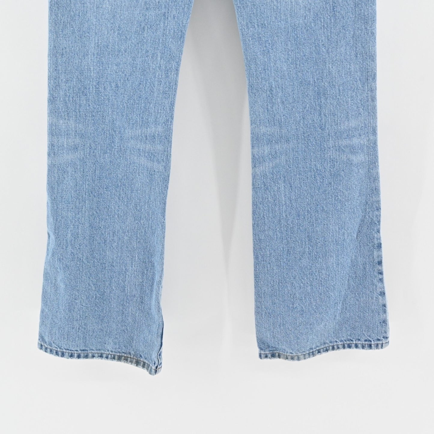 Vtg Embroidered Jeans Sz 5 Low Rise Flare Distressed Y2k Floral Paisley Festival