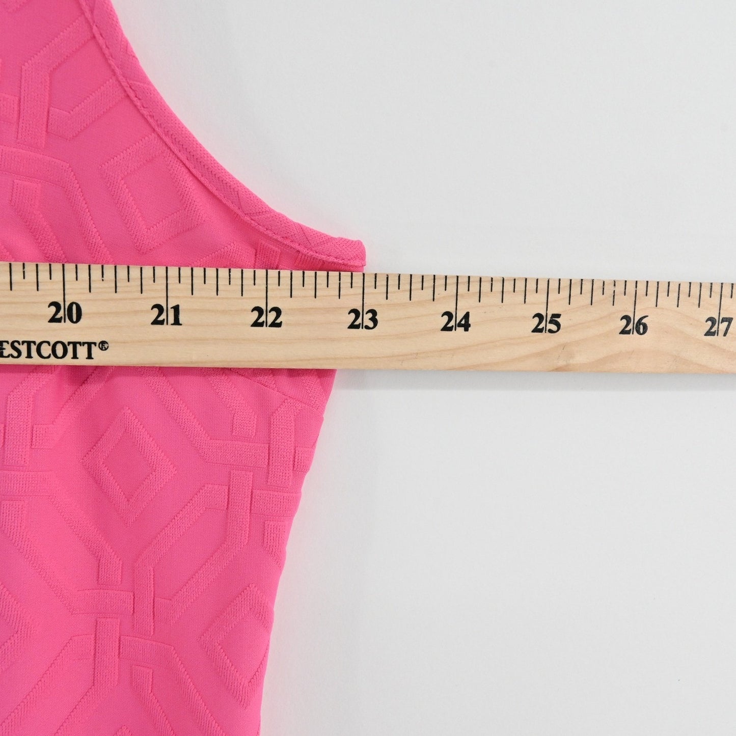 Jude Connally Presley Dress Size XL Pink Sleeveless Grand Links Spring Geometric