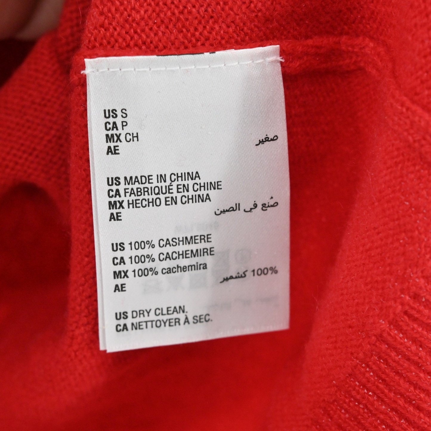 Charter Club Womens Cashmere Sweater Size S Red Crew Neck Cozy Quiet Luxury