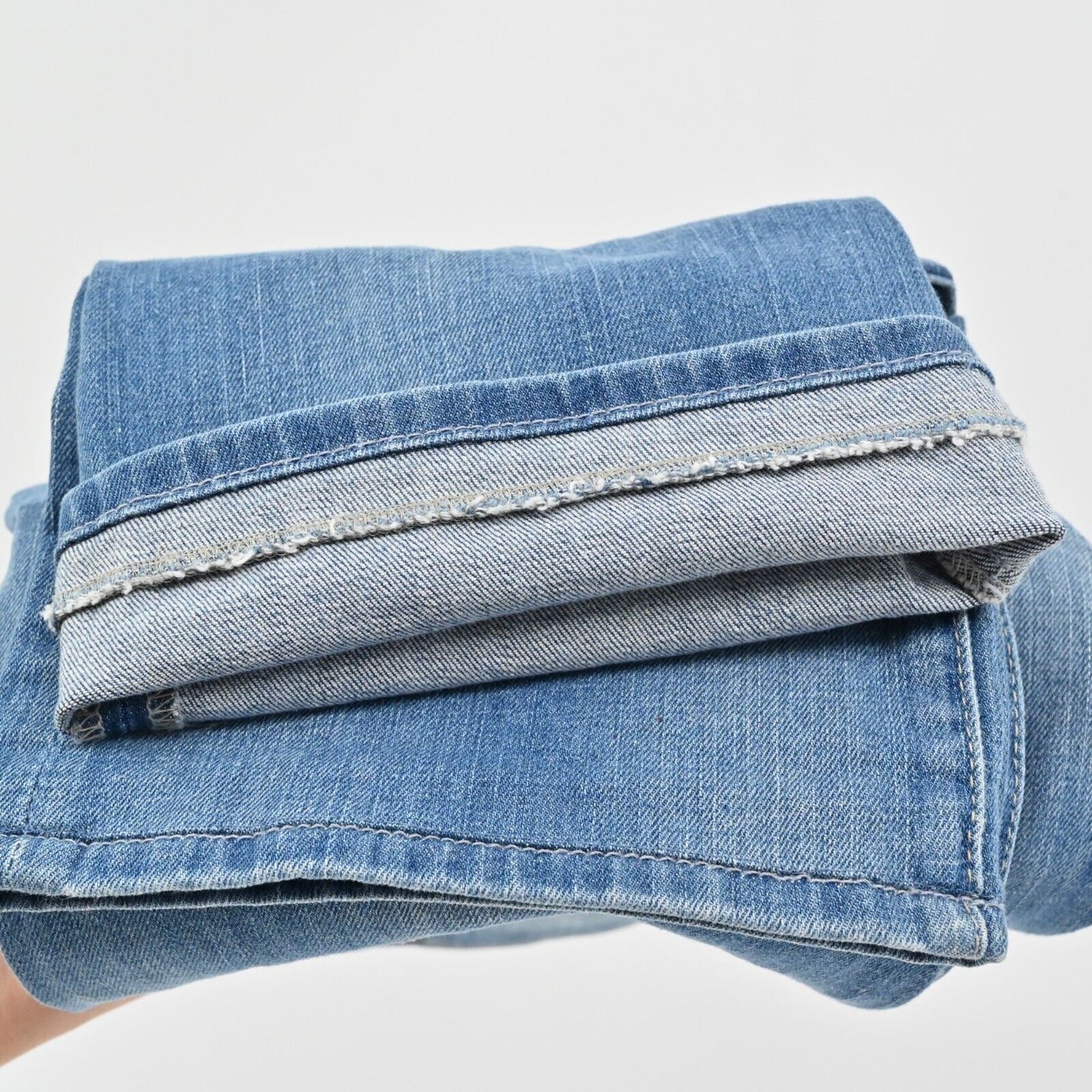 7 FOR ALL MANKIND Jeans Mens Size 31x29 Button Fly Straight Medium Wash Mid Rise