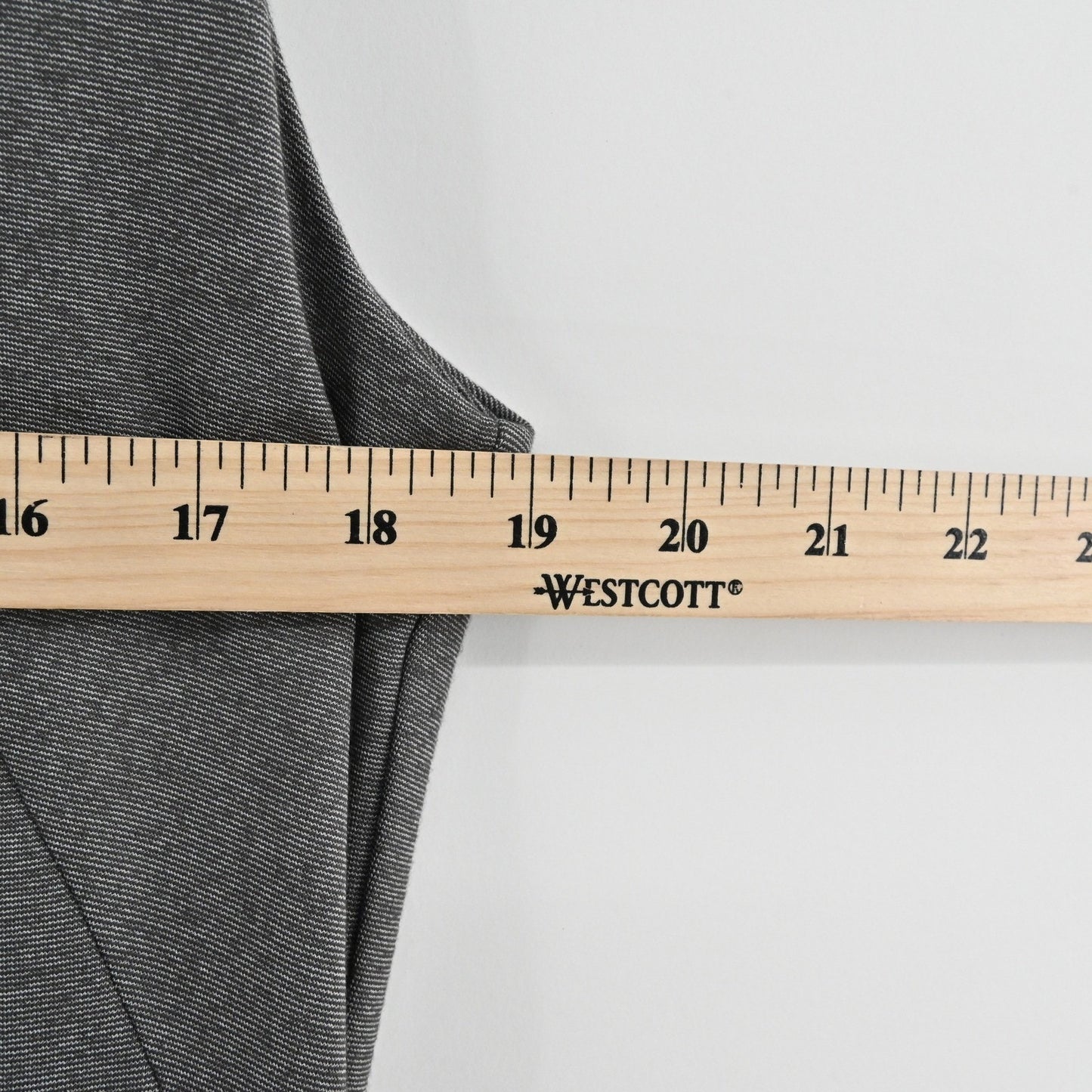 J McLaughlin Gray Sleeveless Dress Size M Quiet Luxury Fitted Career Casual Chic