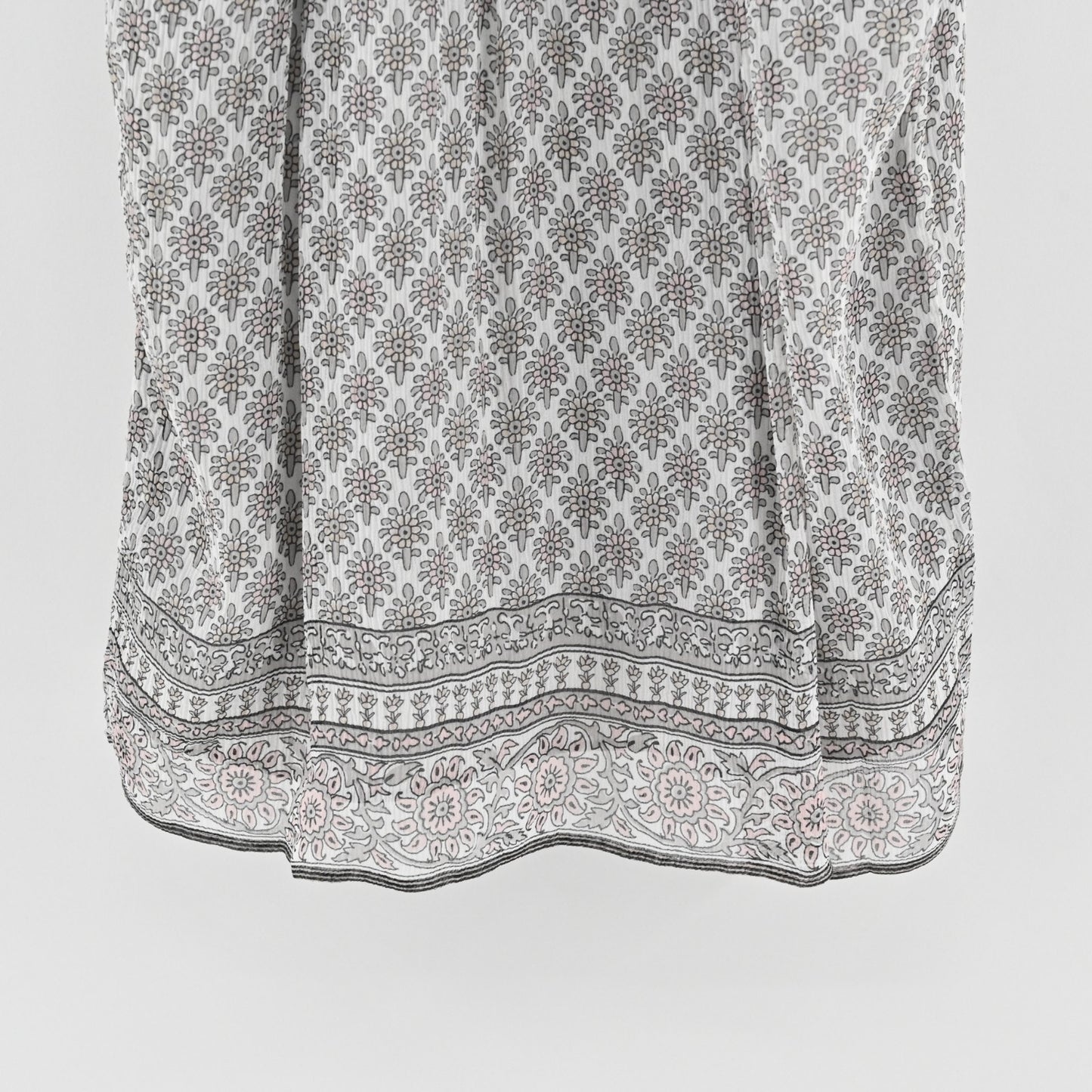 Joie Womens Astor Silk Sleeveless Top Size S Beaded Embroidered Gray Boho Tunic