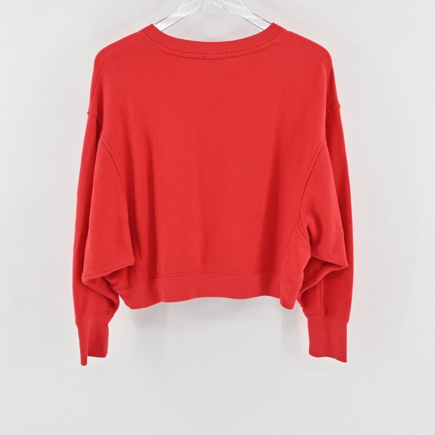 Joie Womens Caleigh Pima Cotton Sweatshirt Size S Red White The Hamptons Casual