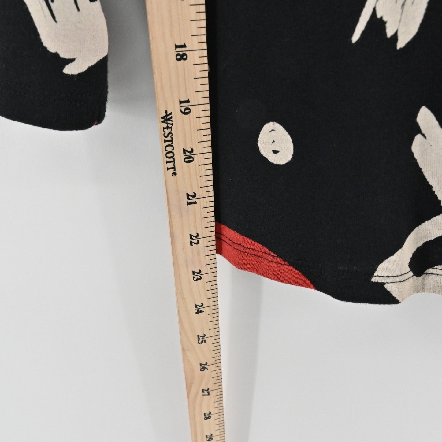 Jess Jane Womens Geo Play Top Size S Petite Art to Wear 3/4 Sleeve Geometric