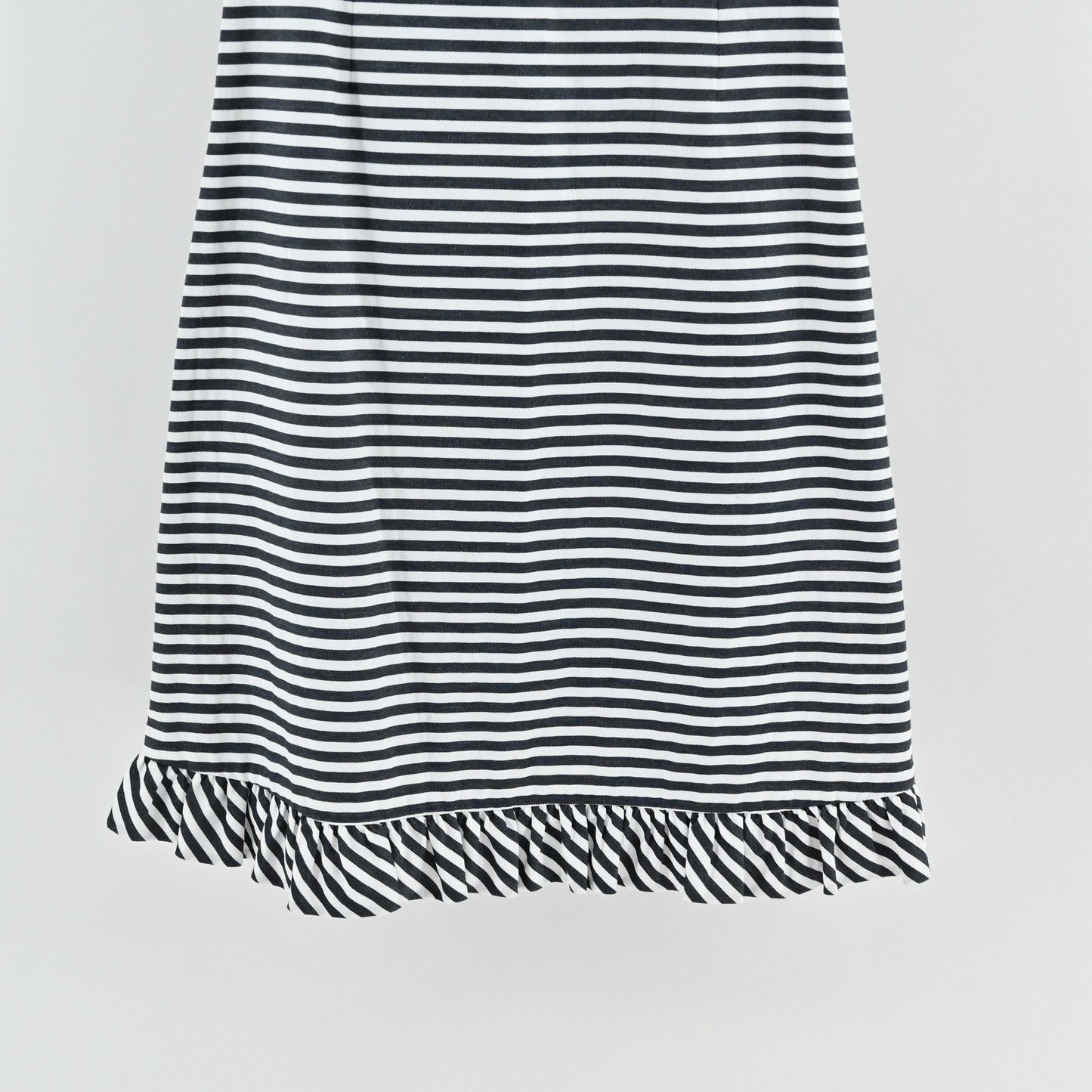Kate Spade Striped Ruffle Dress Size 2 Nautical Sleeveless Breezy Preppy Cotton