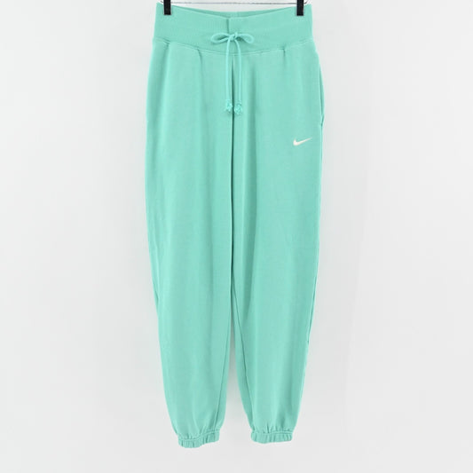 NIKE Womens Mint Jogger Pants Size XS Icon Clash Easy Fleece Relaxed Swoosh