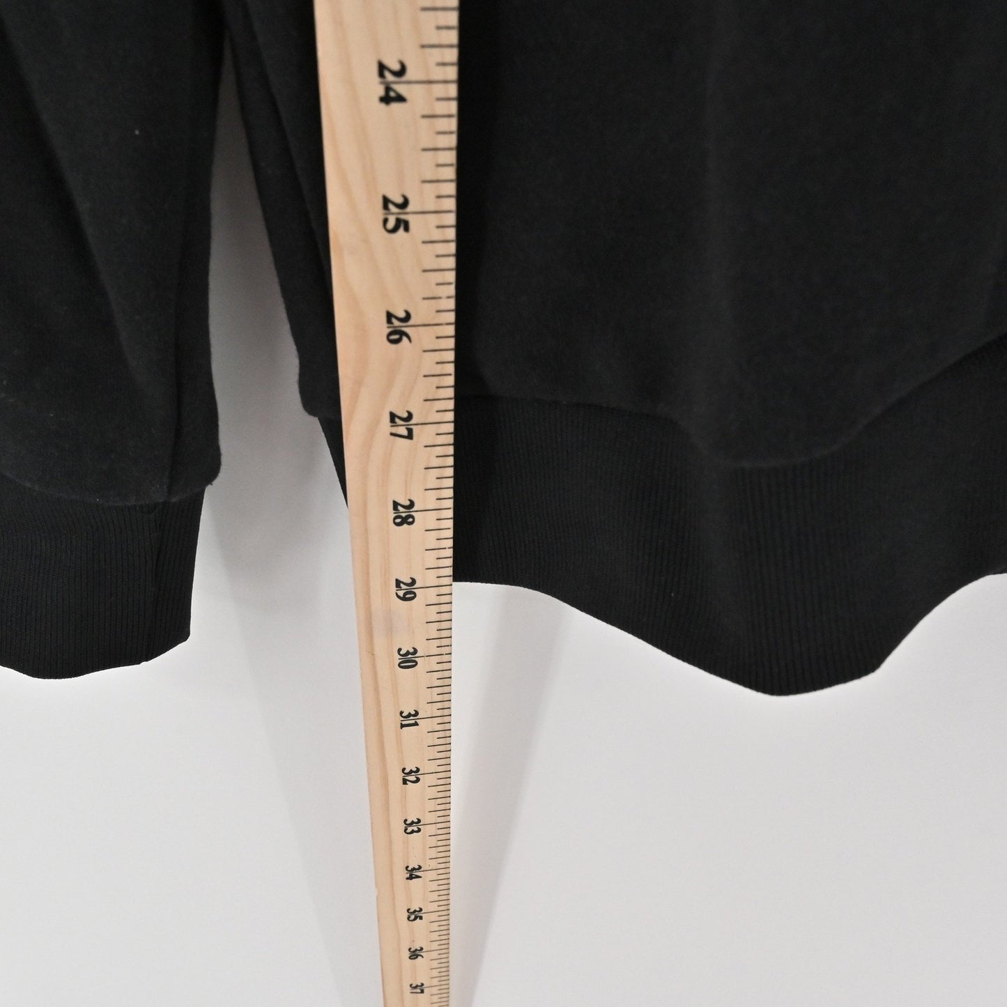 Karl Lagerfeld Mens Slim Fit Tonal Logo Sweatshirt Size L Black Crewneck Grunge