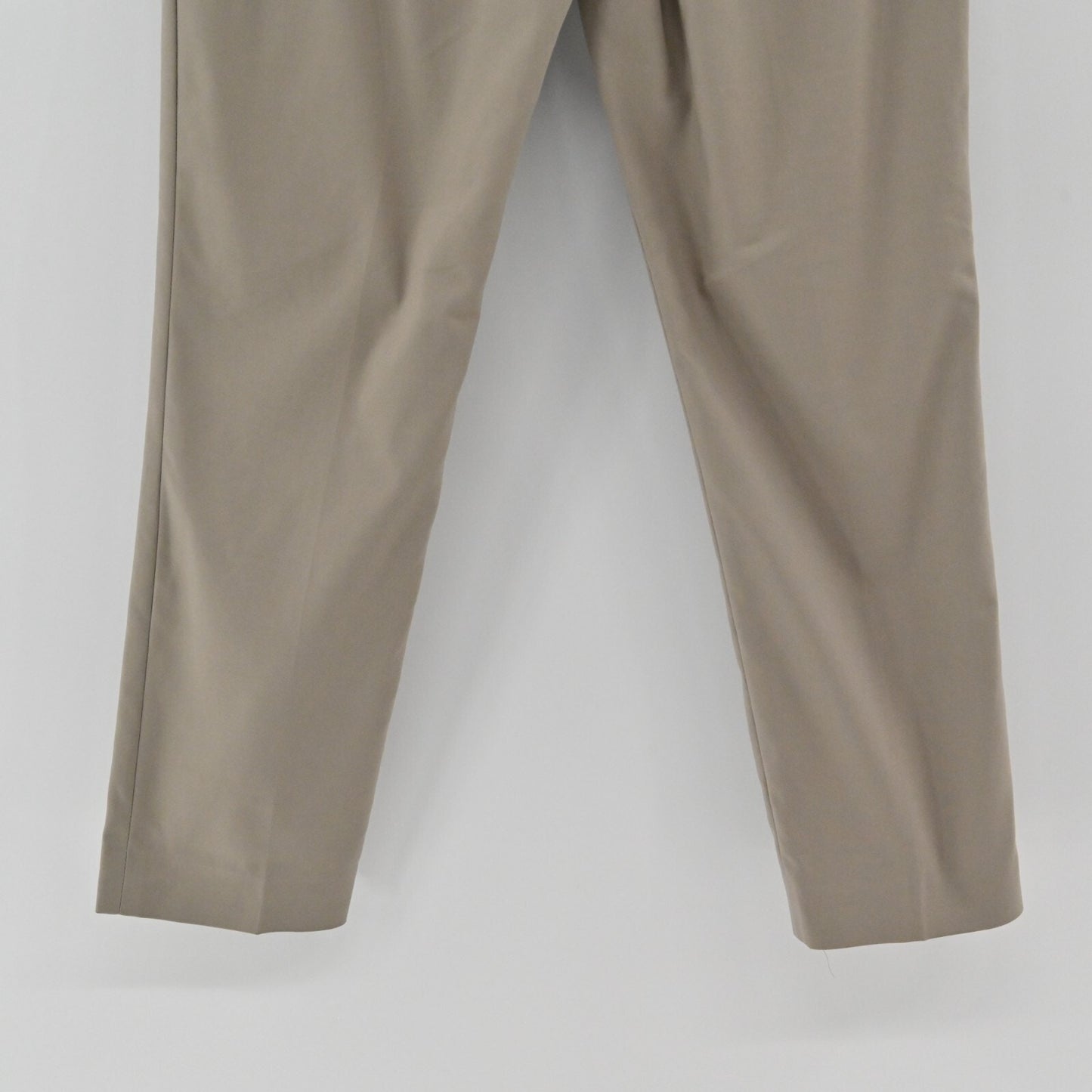 LES COPAINS Pants Womens Size 42 US 12 Mid Rise Pull On Stretch Classic Khaki