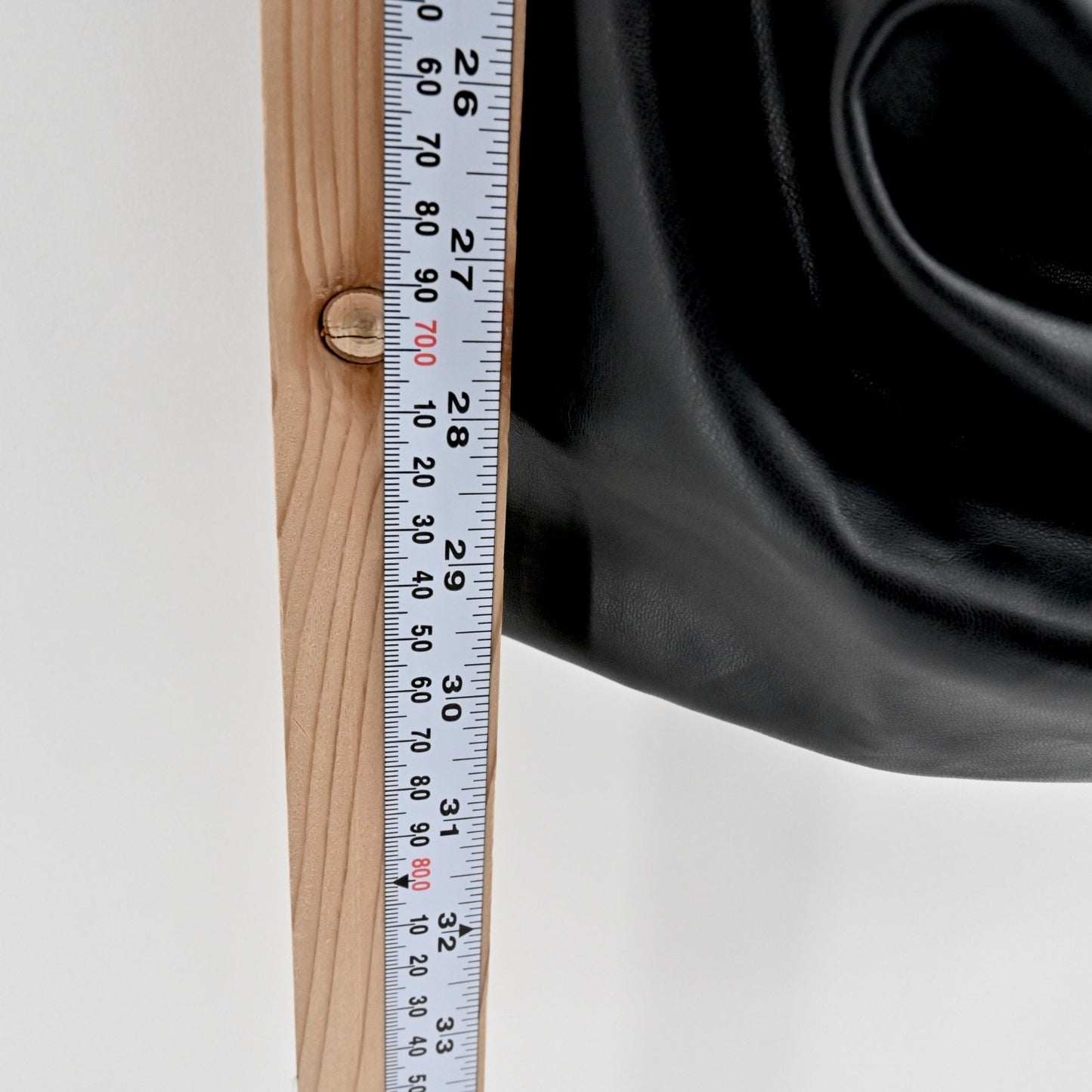 Nookie Rhea Black Faux Leather Mini Dress Size XS Sleeveless Ruched Bodycon