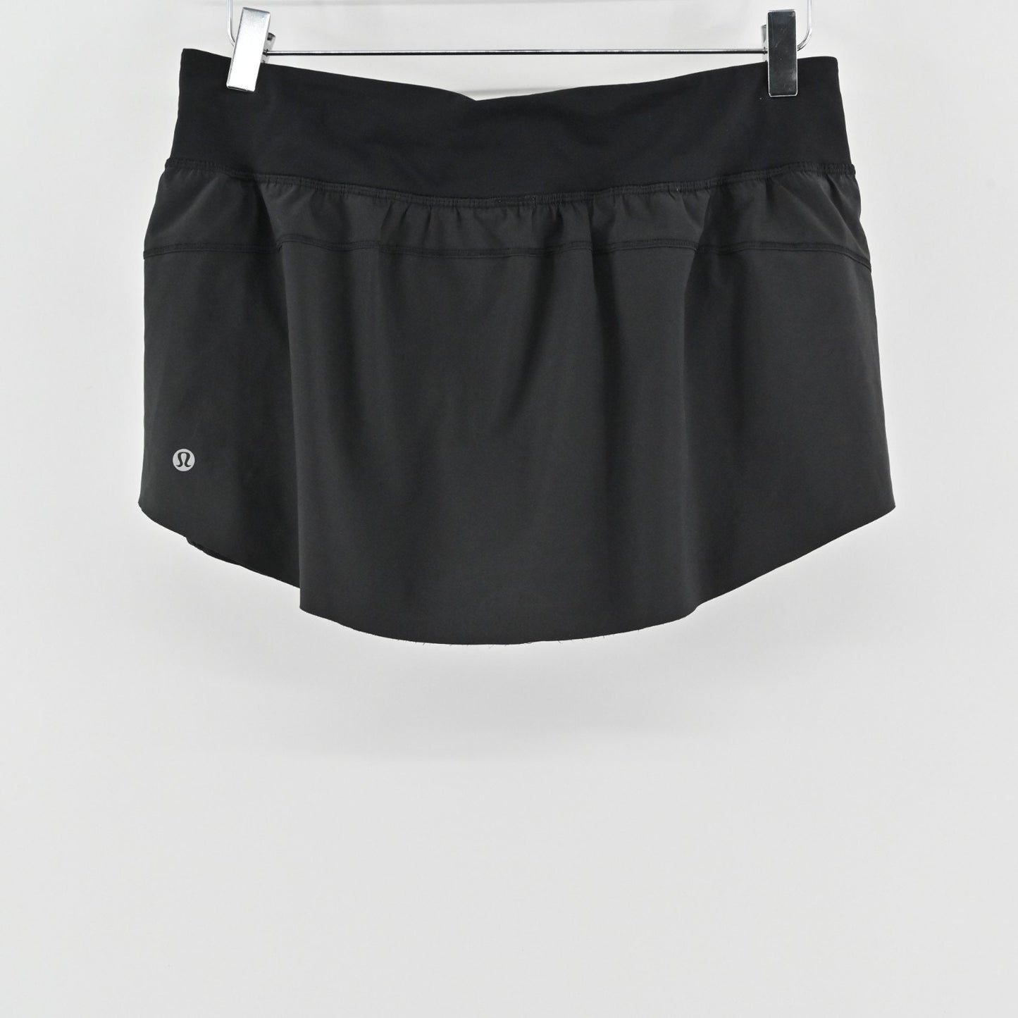 Lululemon Final Lap Skort Size 8 Black Tennis Skirt Athletic Pickleball Pull On