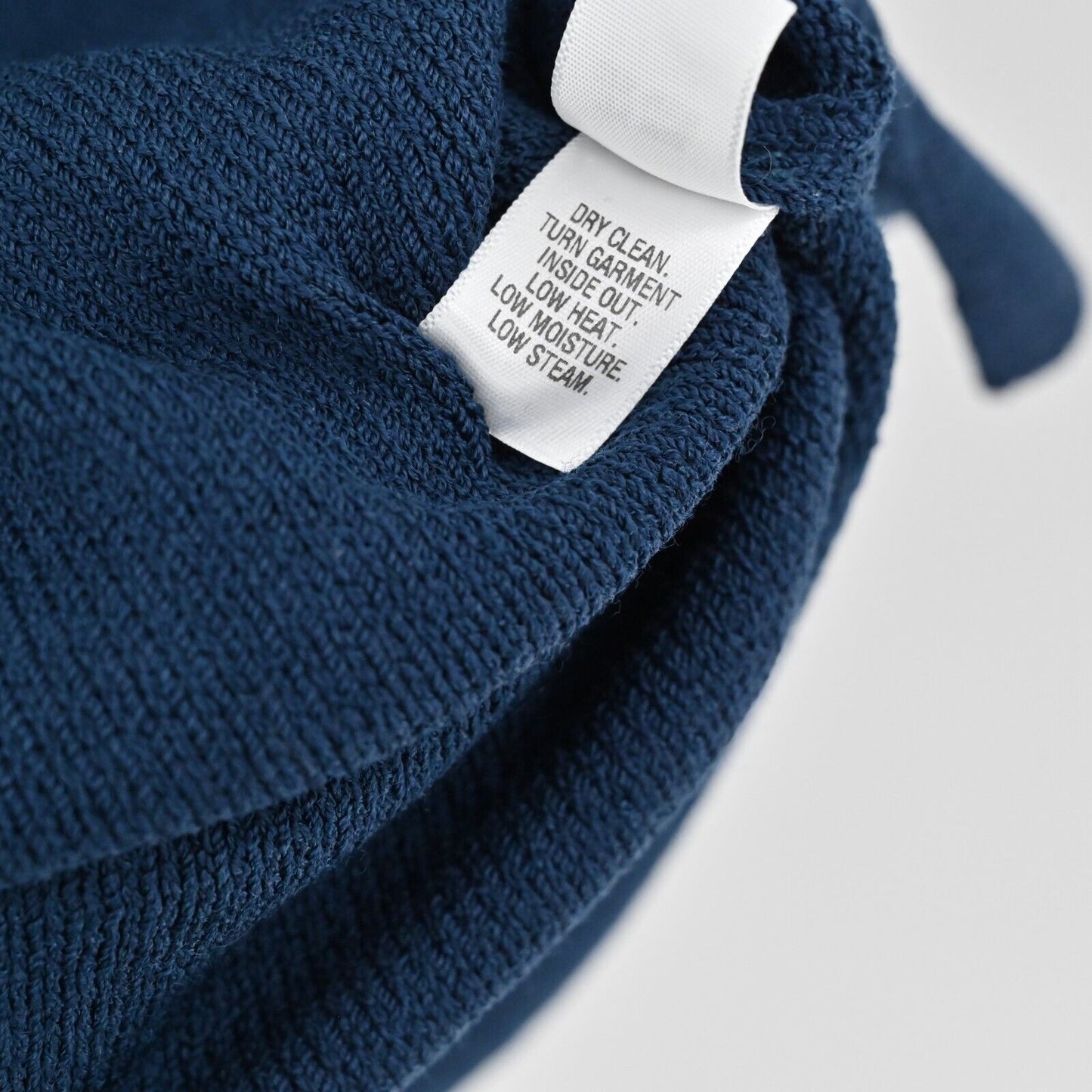 ST JOHN Dress Sz 8 Santana Knit Navy Sleeveless Wool Scoop Neck Corpcore Office