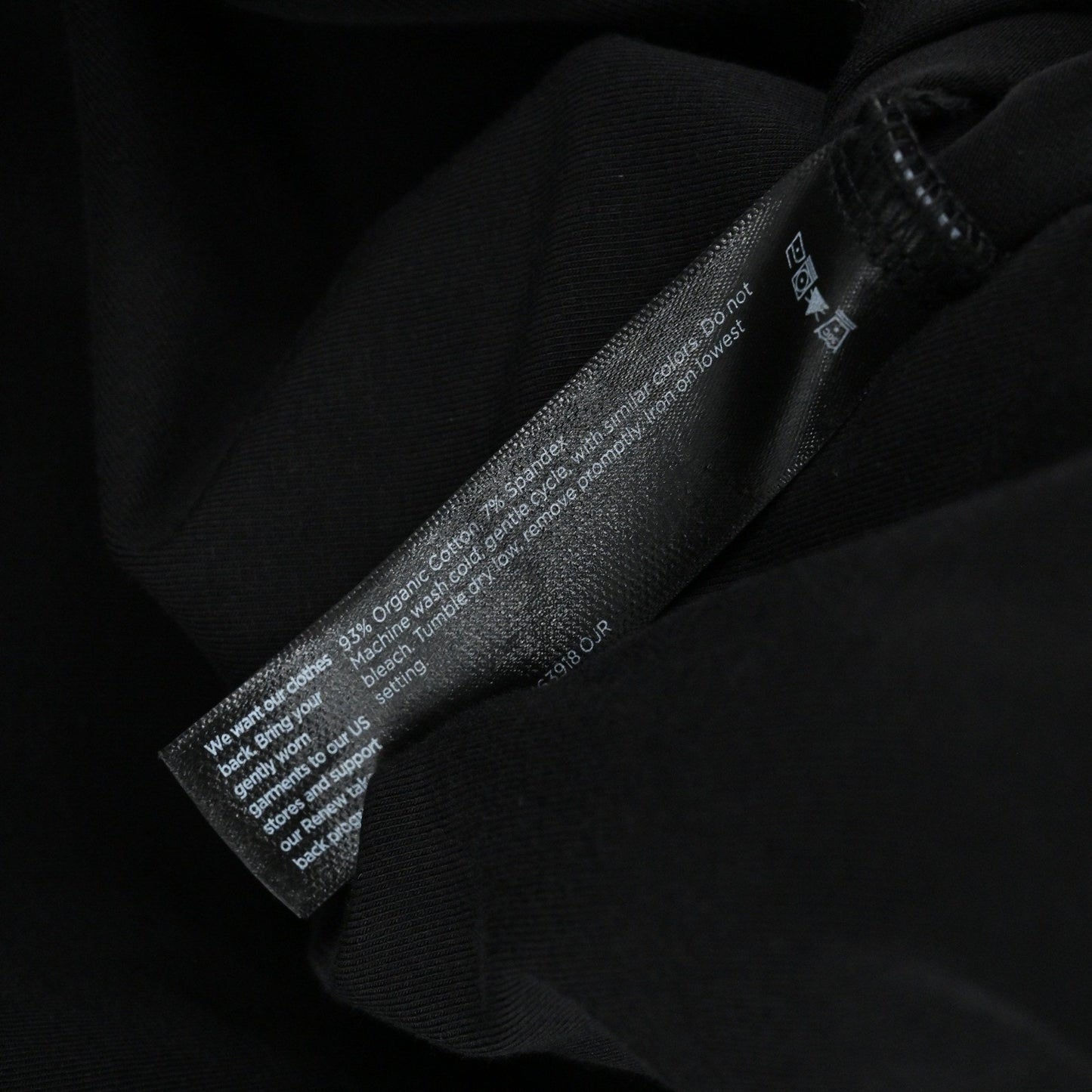 Eileen Fisher Womens Organic Cotton Midi Dress Size M Black Minimalist Lagenlook