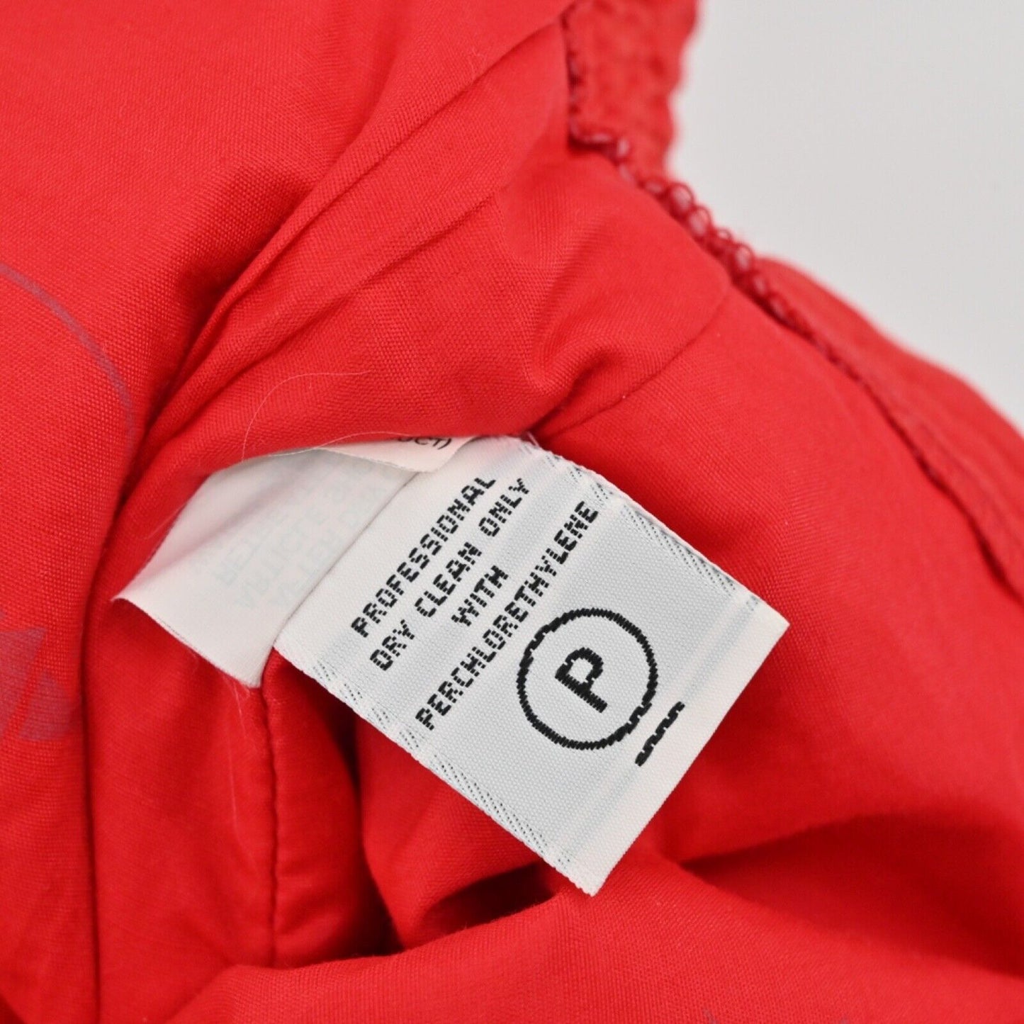 Vtg BOGNER Pants Womens Sz 8 Red Cotton Blend High Rise Tapered Snow Ski USA 80s