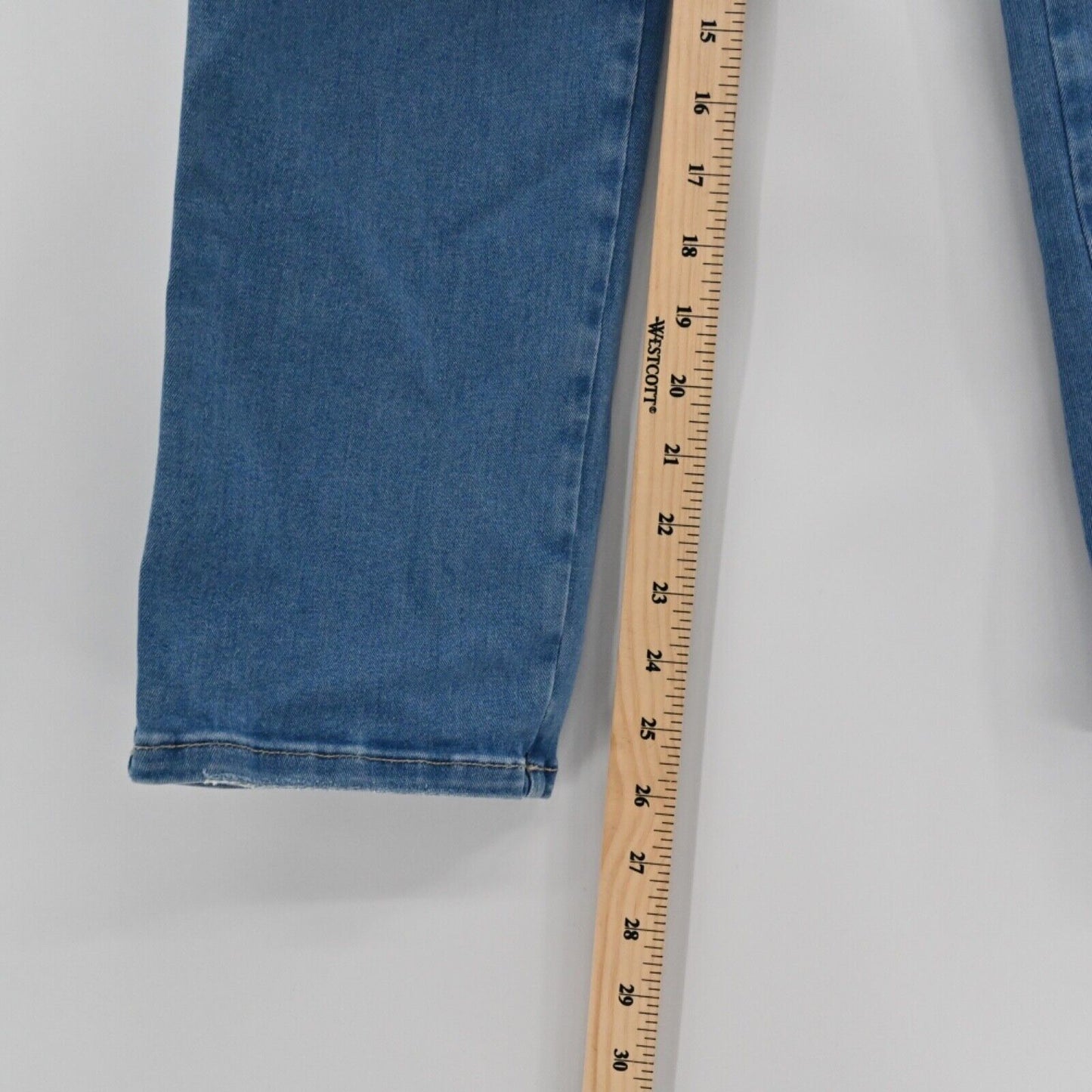 FRAME Jeans Women Sz 29 Medium Wash High Rise Le Sylvie Slender Straight Stretch