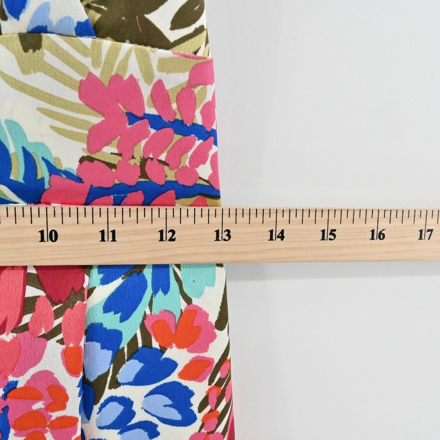 Sugar Lips Magic Moment Halter Jumpsuit Size XS Floral Wide Leg Vibrant Tropical