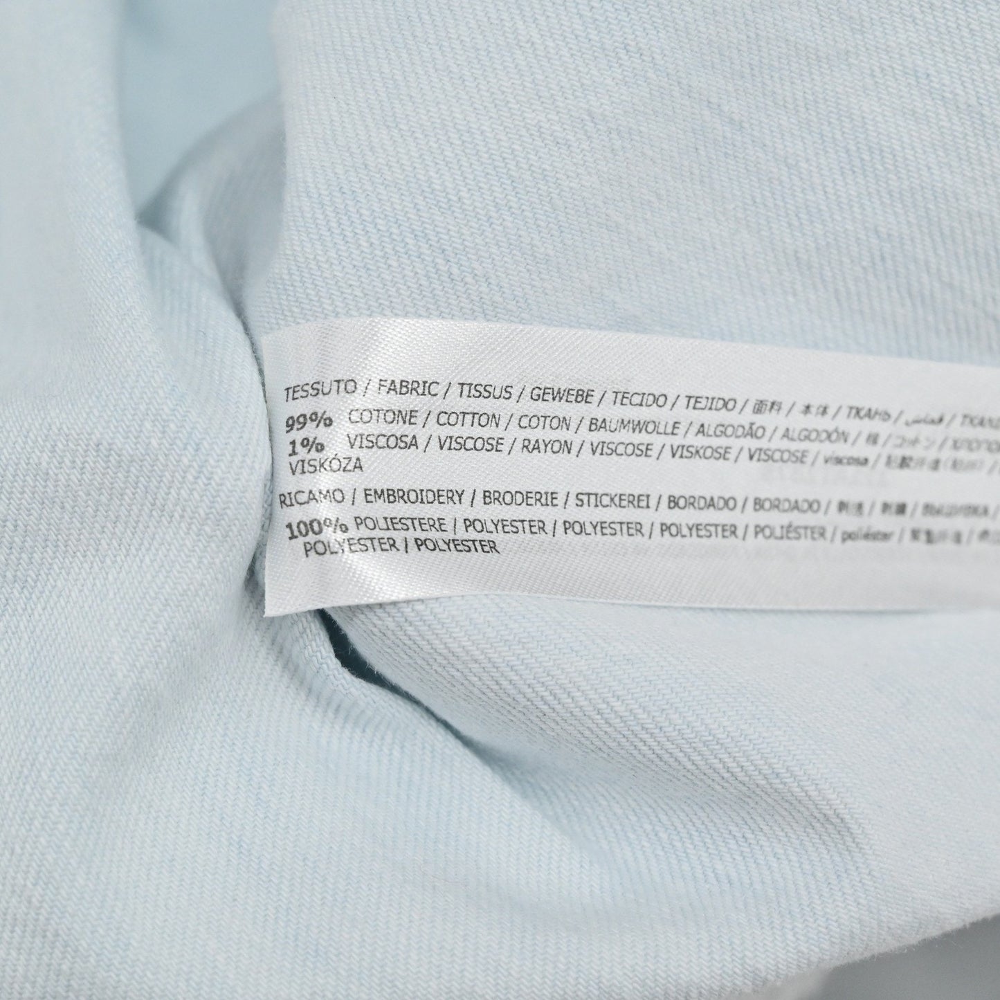 Twinset Actitude Denim Dress Frayed Sleeves Size S Blue Babydoll Ruffle Casual