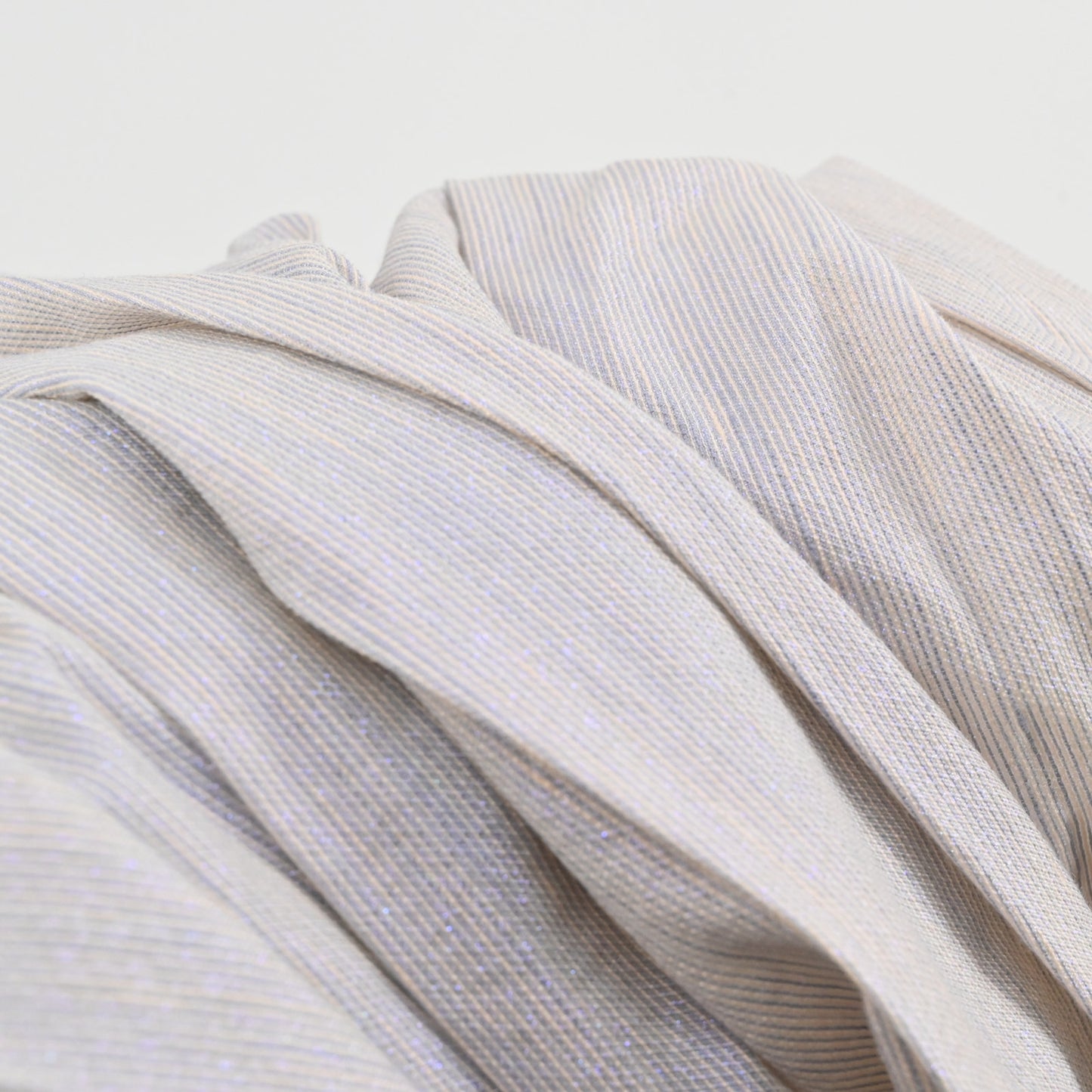 Vtg ZENOBIA Womens Pleated Skirt Size 10 Fairy Shimmer Sequin Beaded Linen Y2k