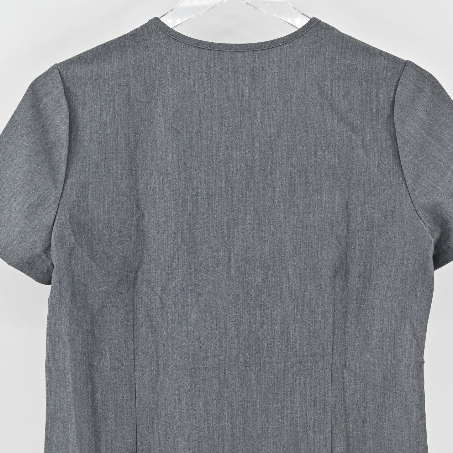 FIGS Womens Caterina Scrub Top Size XS Gray Technical Collection Stretch Pocket