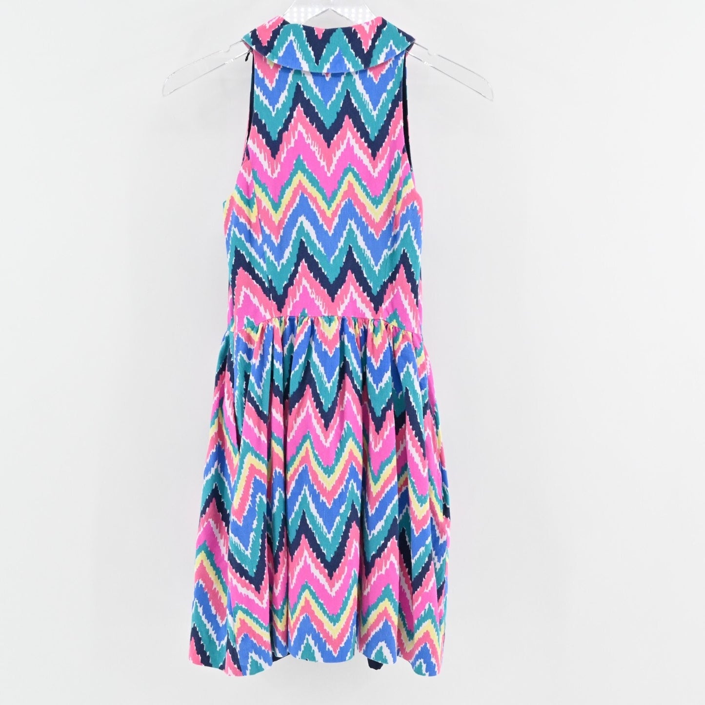 LILLY PULITZER Sherlynn Dress Size 0 Multi Hearts A Flutter Sleeveless Mini