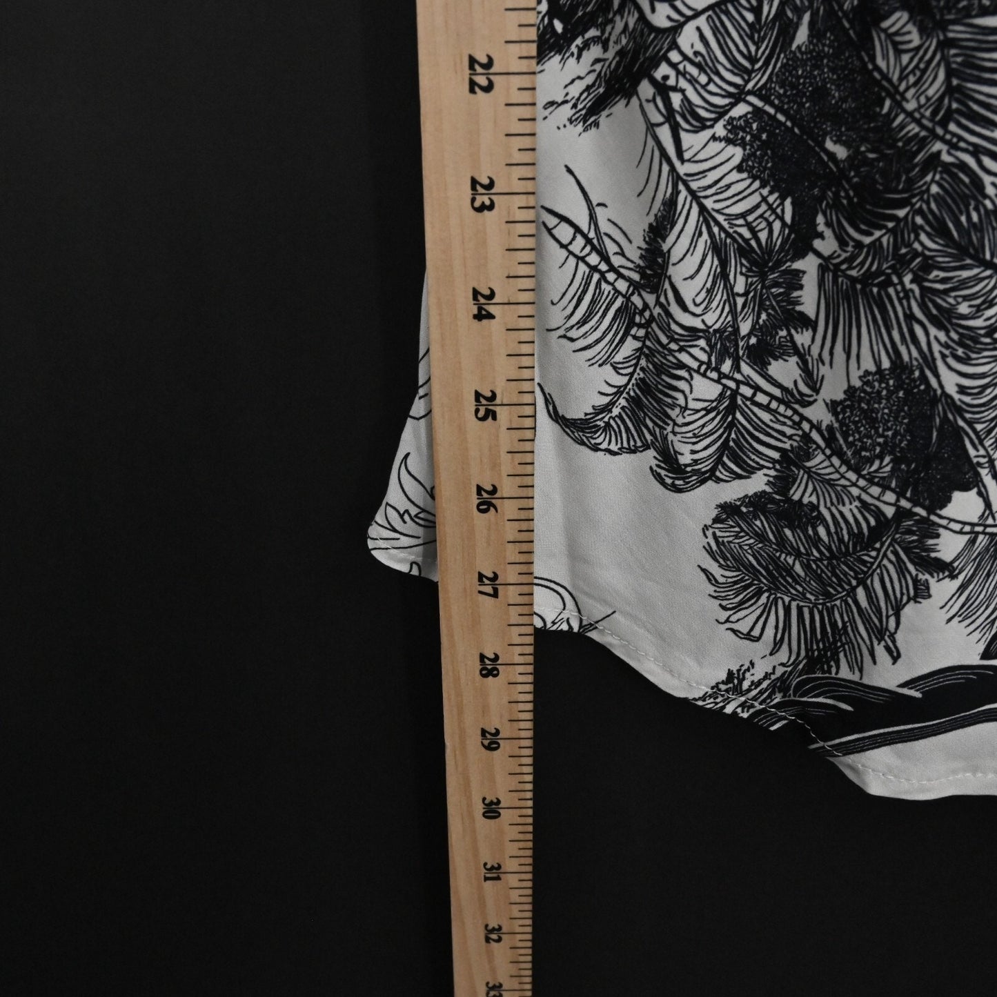 SCANDAL ITALY Womens Top Size M Molly Toile Black White Print Cami Blouse NEW