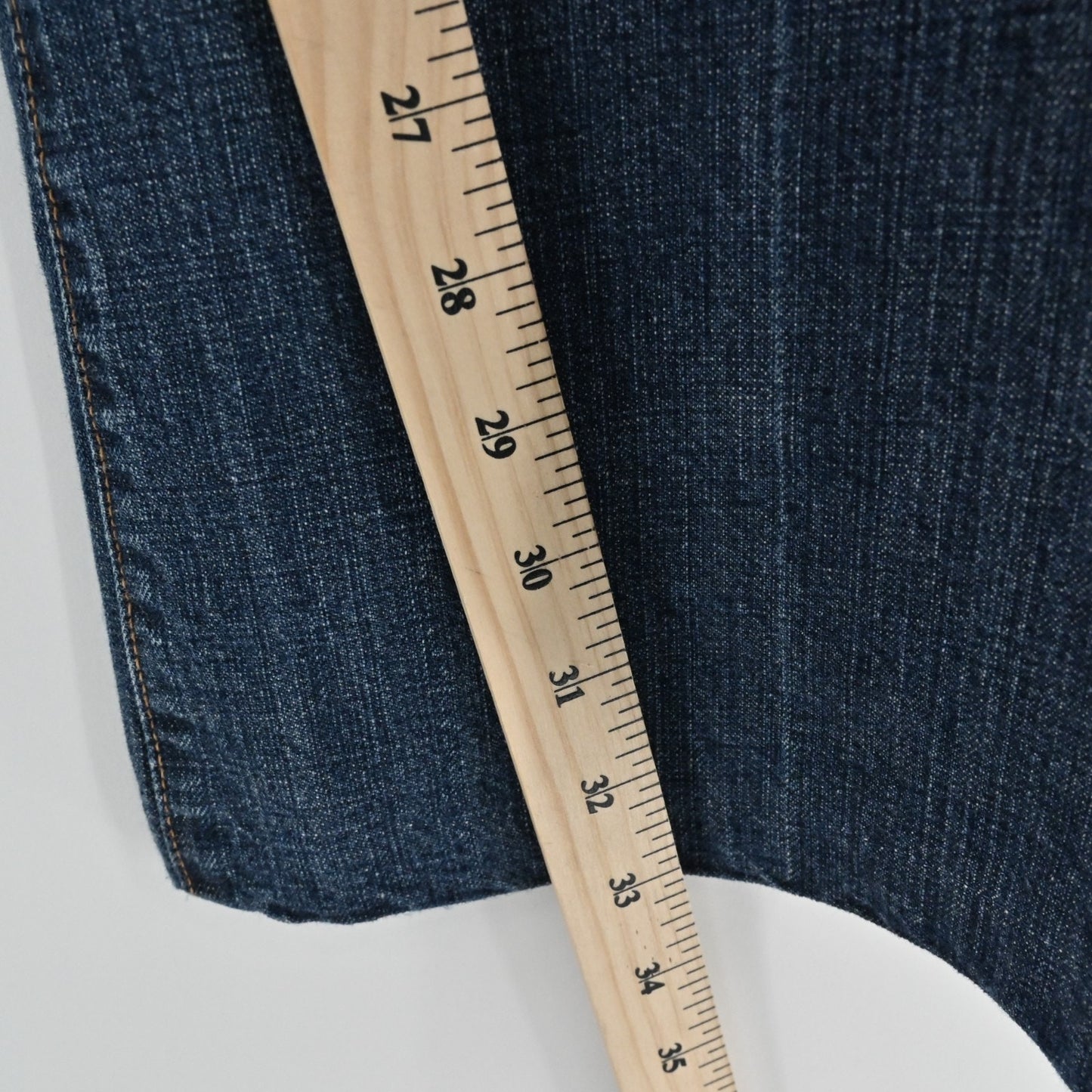 7FAM Womens Dojo Wide Leg Flare Jeans Size 30 Stretch Denim Medium Western USA