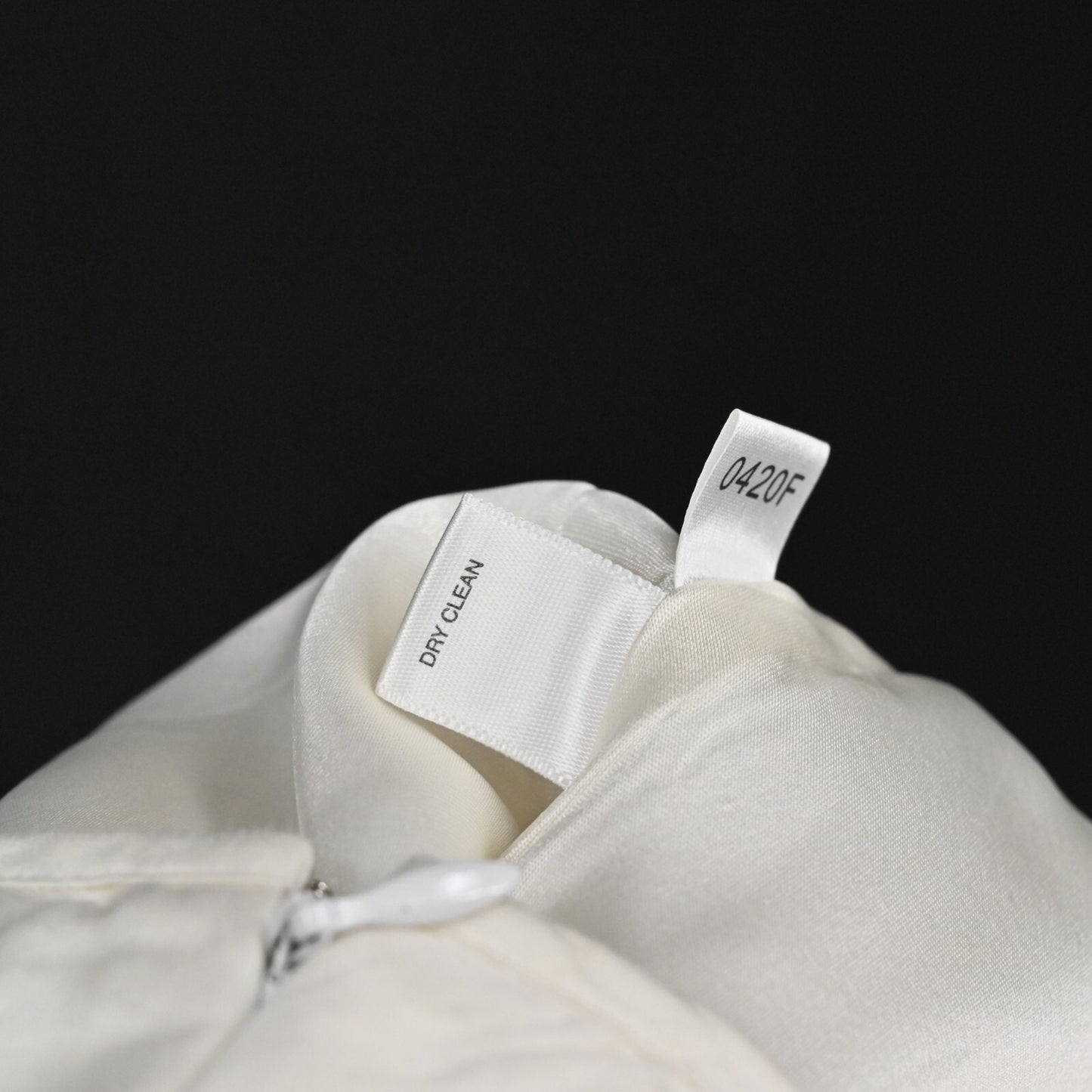 Vtg ANN TAYLOR Embroidered Skirt Size 4P Petites Ivory Green Flower Tiered ALine