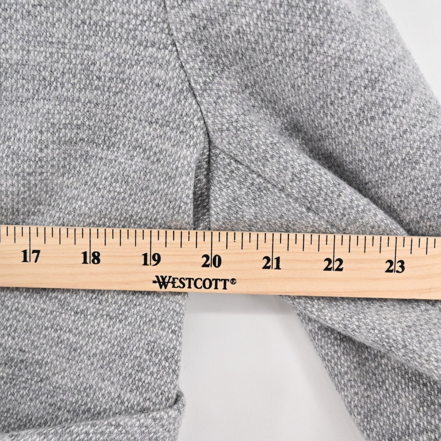THE FOLD Arlington Sheath Dress Size 12 Gray Wool Cotton 3/4 Sleeve Layered NEW