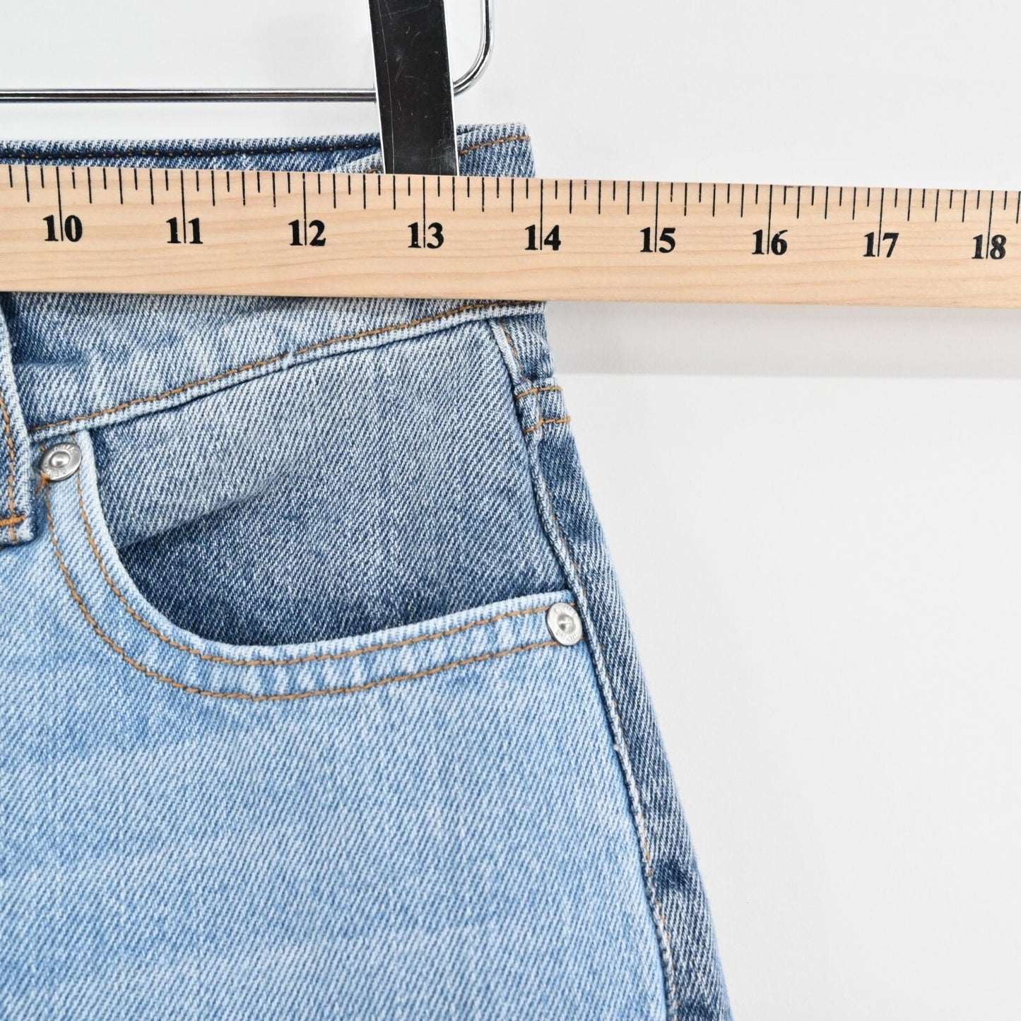 REVICE Womens Jeans Size 25 Matchmaker Love at First Sight Blue Denim Patchwork