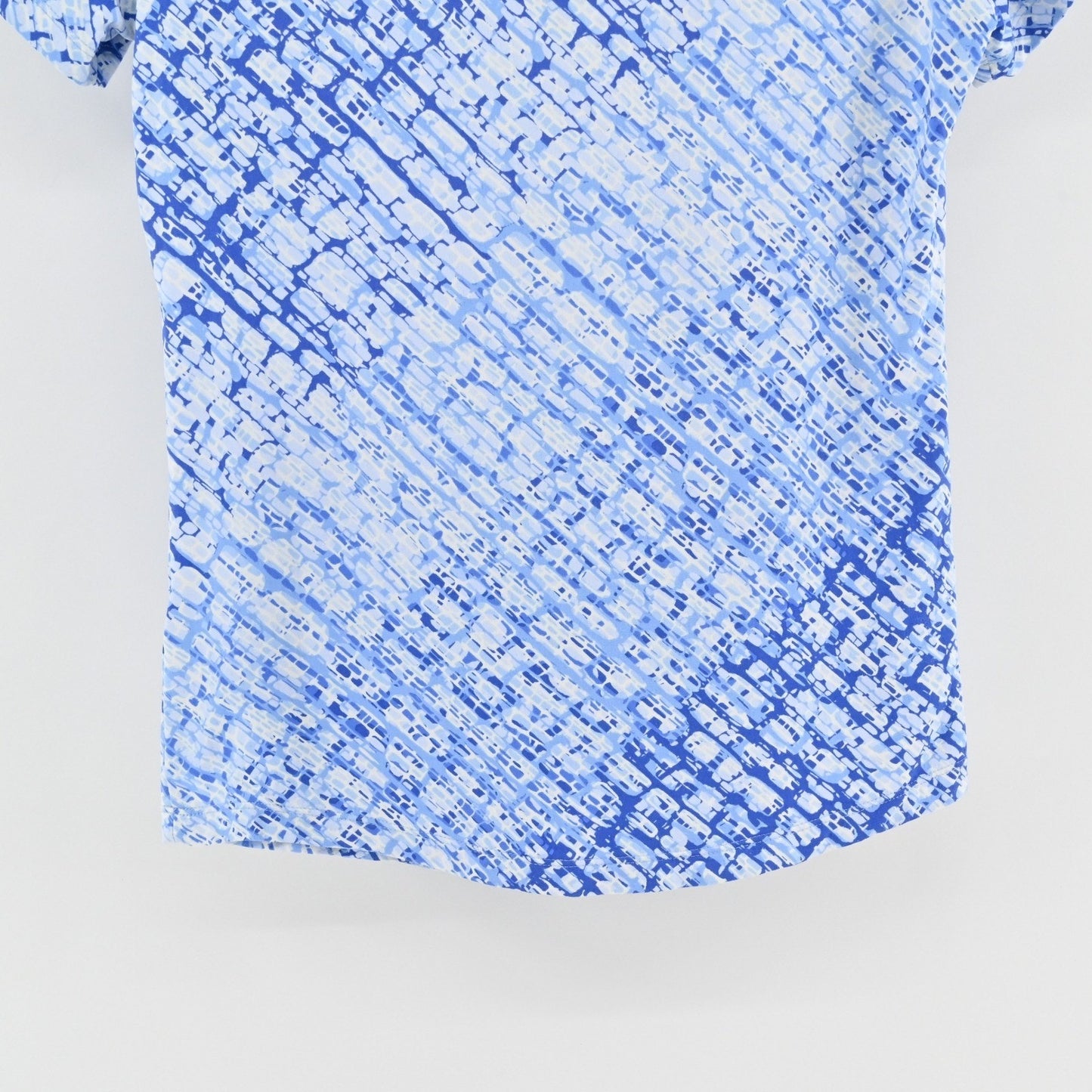 IBKUL Short Sleeve Golf Top Size XS Liz Denim Golf Tennis Pickleball COOLING