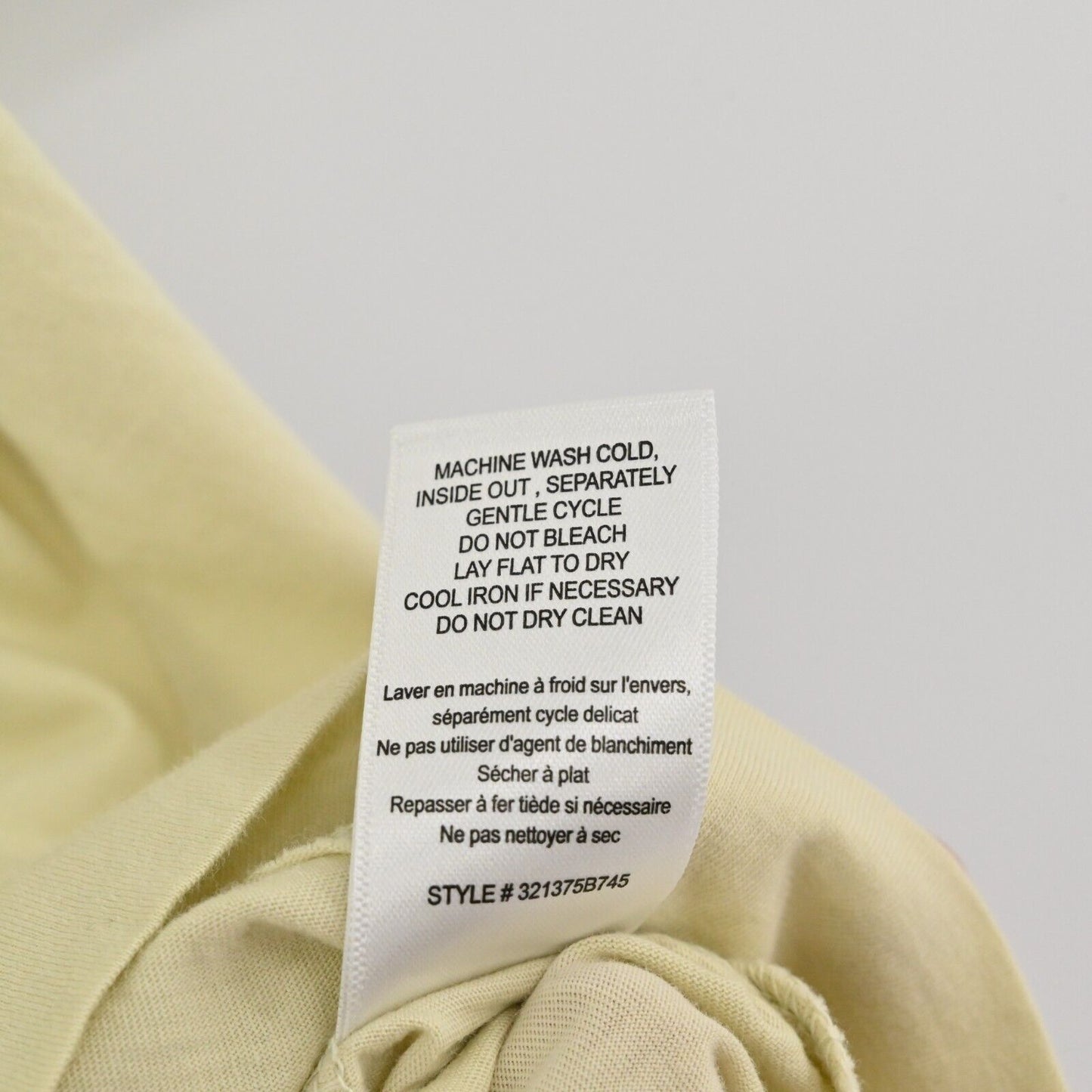 REBECCA TAYLOR Womens Size L Short Sleeve Tee Shirt Ruffle Relaxed Pastel Green