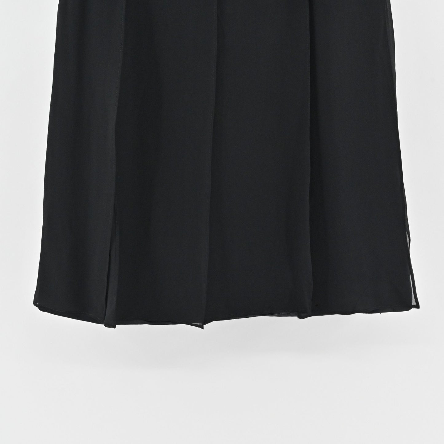 Frans Baviera Black Pleated Skirt Size S ALine Mini Whimsigoth Dark Academia