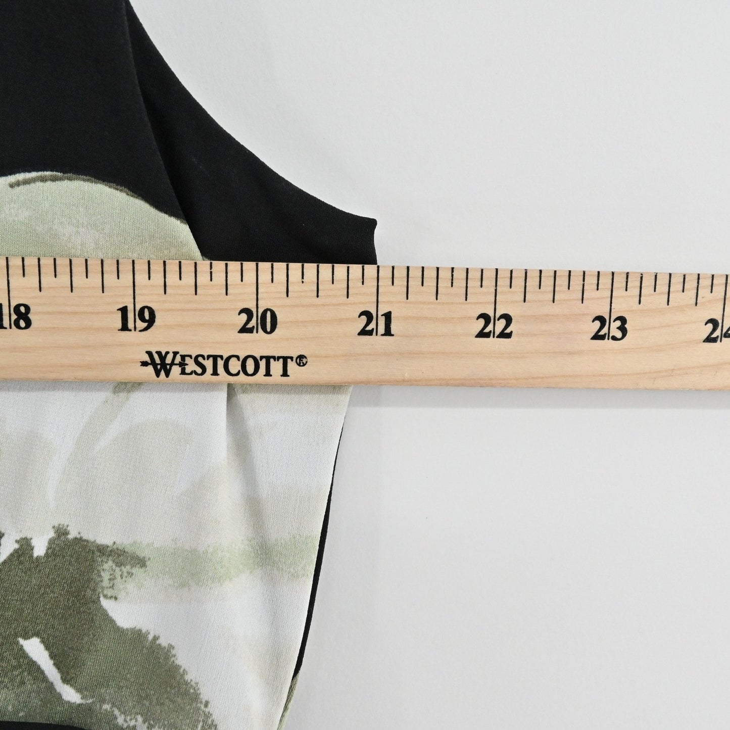 WHBM Maxi Dress Size M Black Green Floral Tropical Cruise Sleeveless Romantic