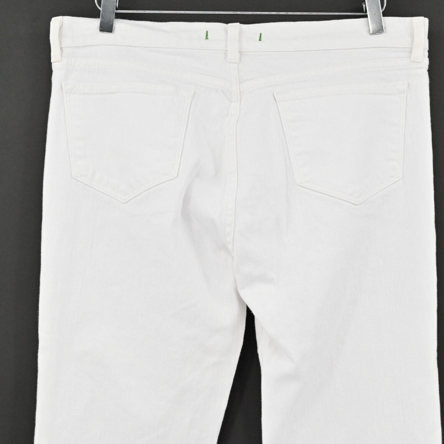 J BRAND Jeans Womens Size 32 White Denim Bootcut Mid Rise Classic Casual Coastal